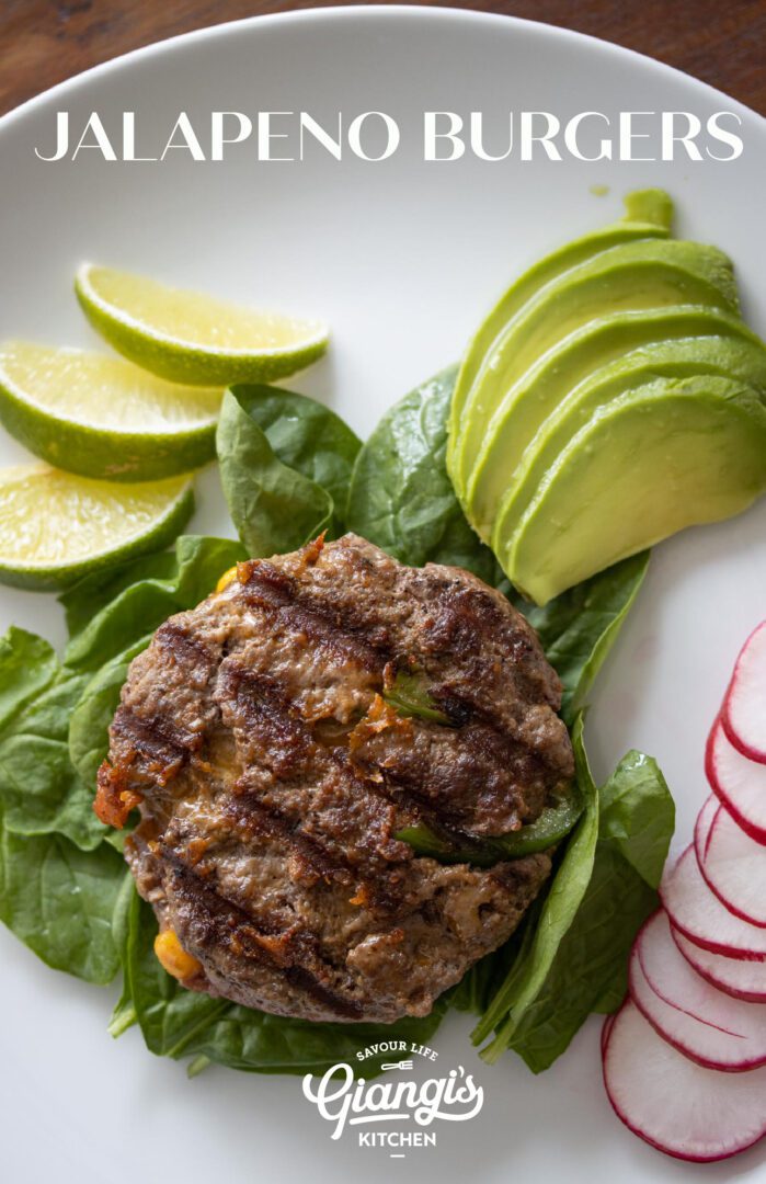 Jalapeño Burgers Giangi's Kitchen