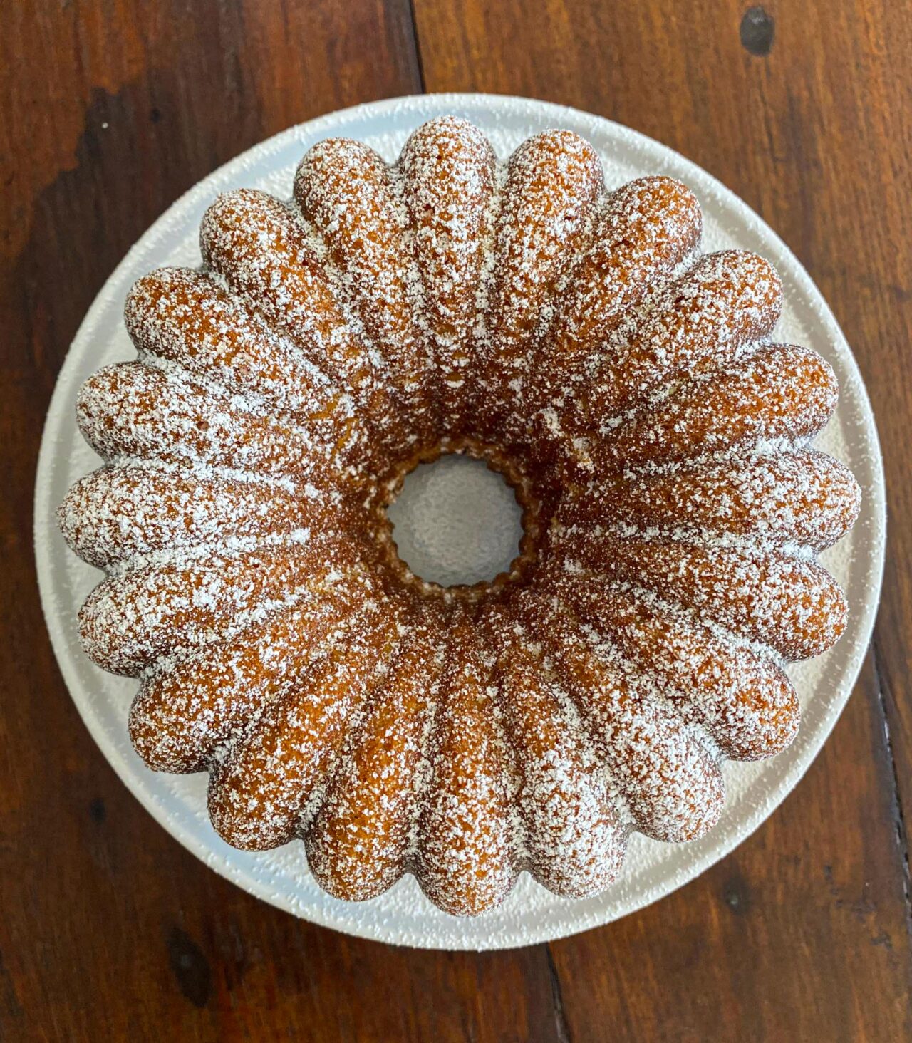 Lemon Pound Cake Lemon Pound Cake on a white serving platter