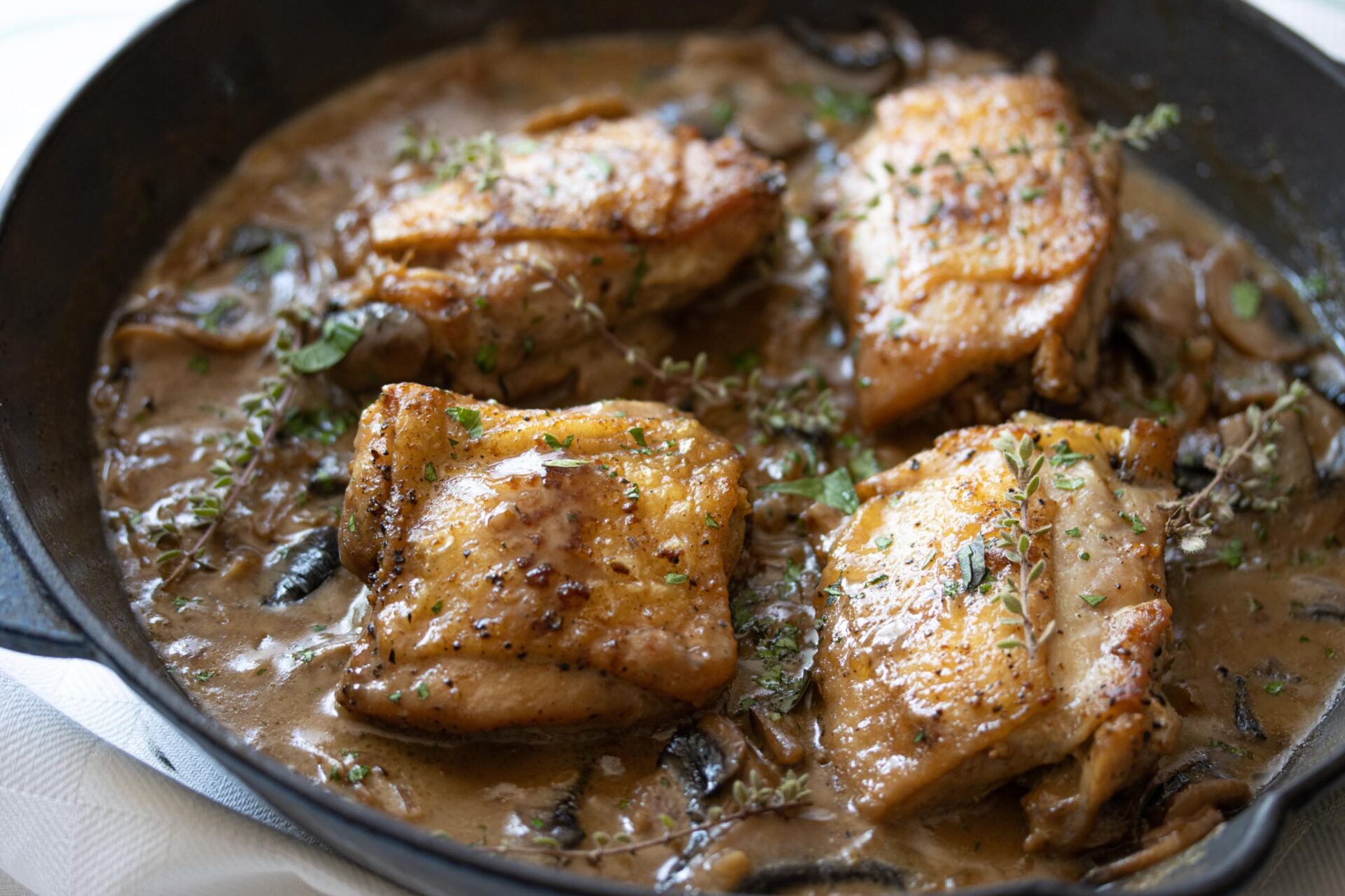 BACON CHICKEN THIGHS