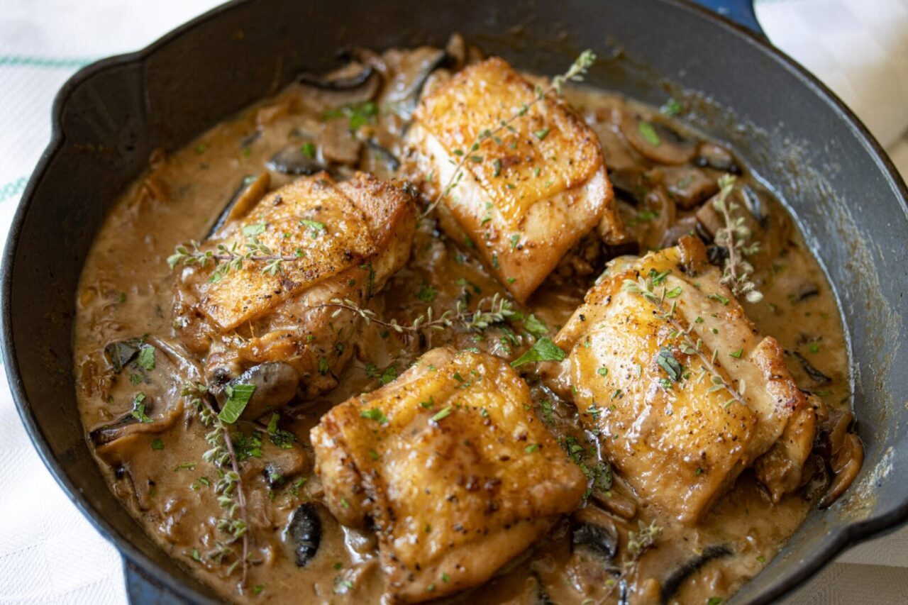 BACON CHICKEN THIGHS BACON CHICKEN THIGHS