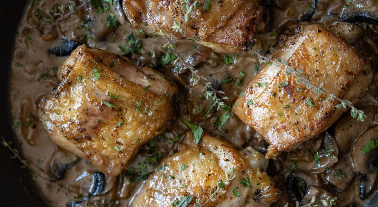 BACON CHICKEN THIGHS BACON CHICKEN THIGHS