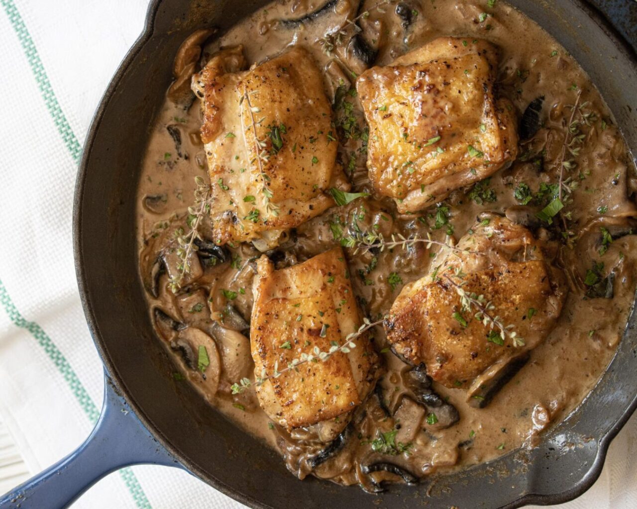 Bacon Chicken Thighs BACON CHICKEN THIGHS