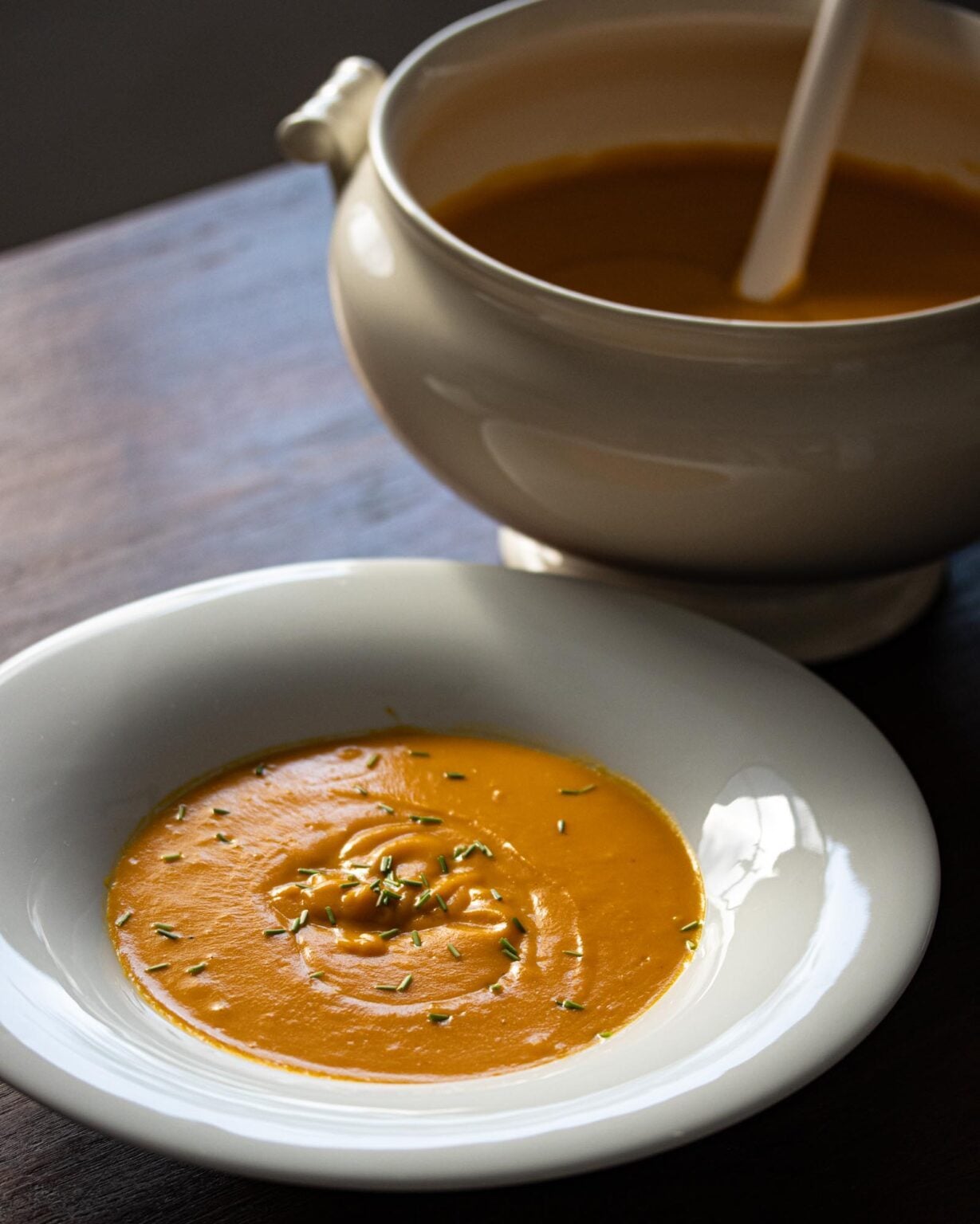 cream of carrot soup