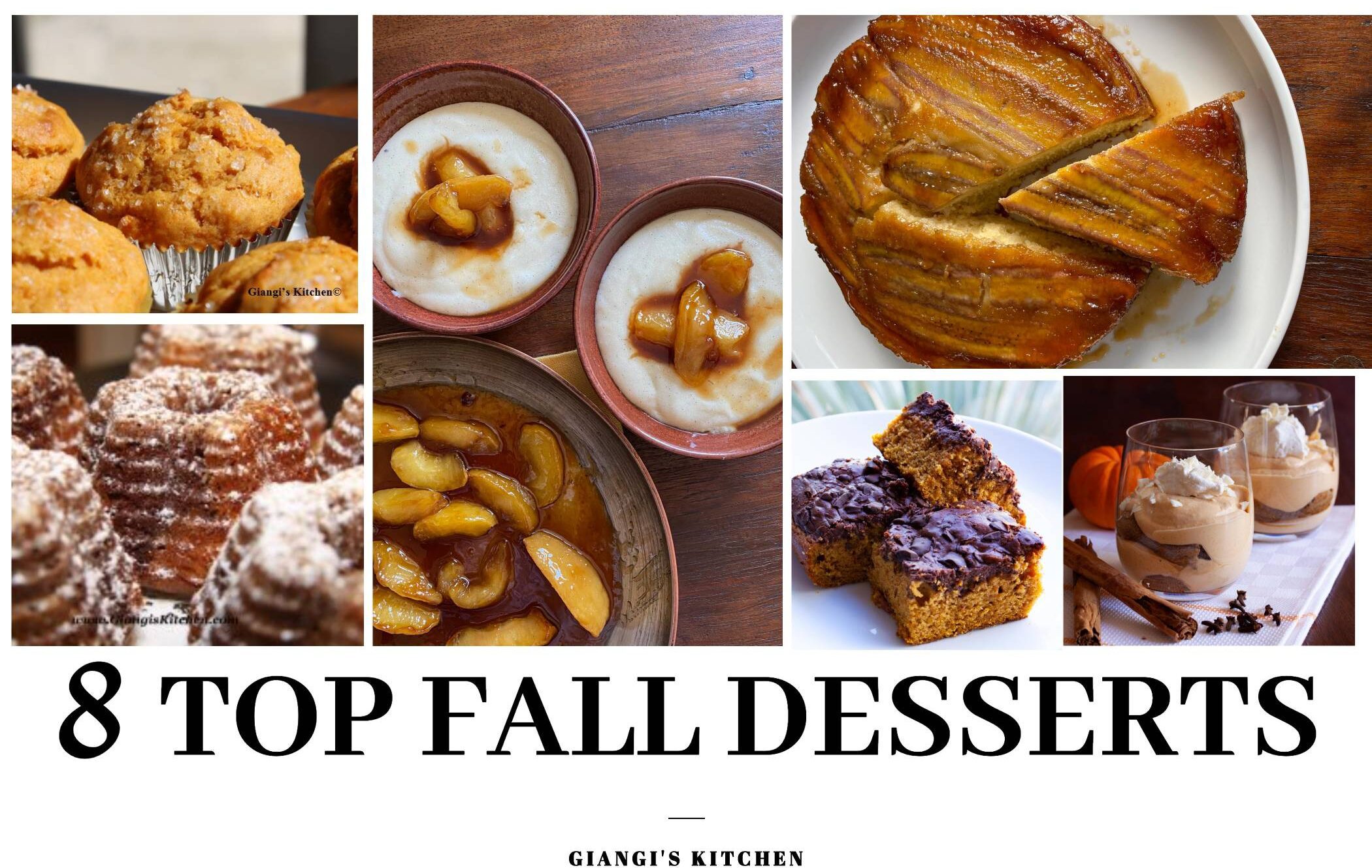8 top fall desserts