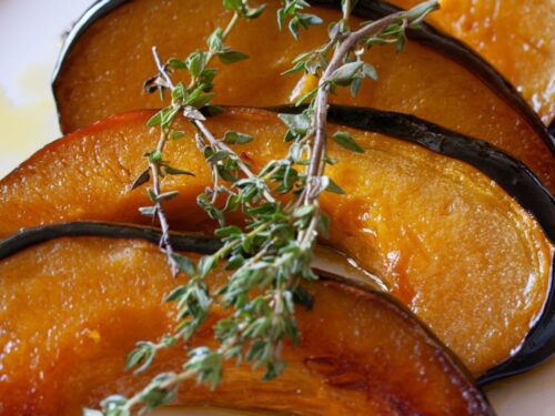 Roasted Acorn Squash With Honey Vinaigrette | Giangi's Kitchen