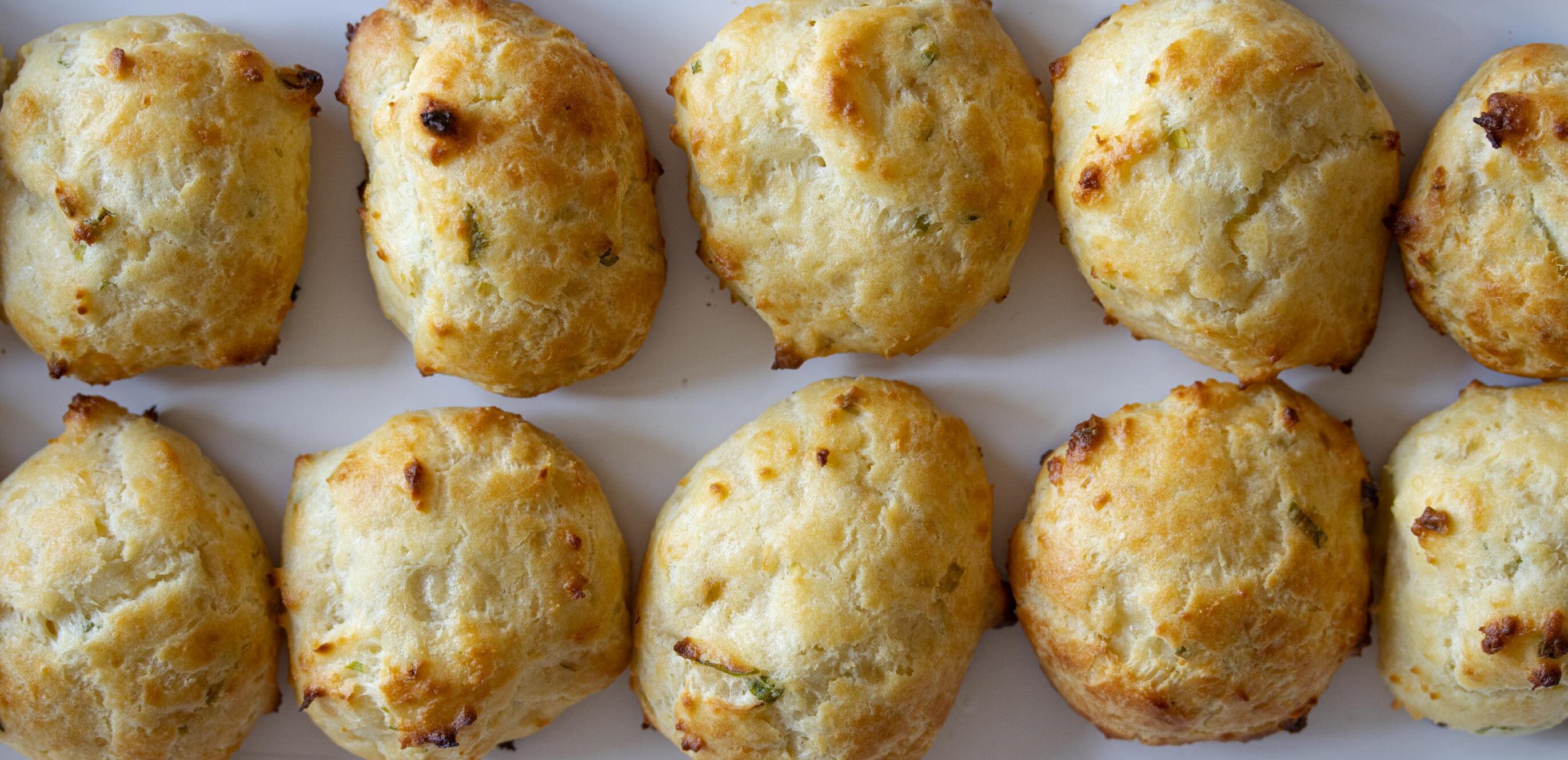 Gougeres with Cheese and Scallions Giangi's Kitchen