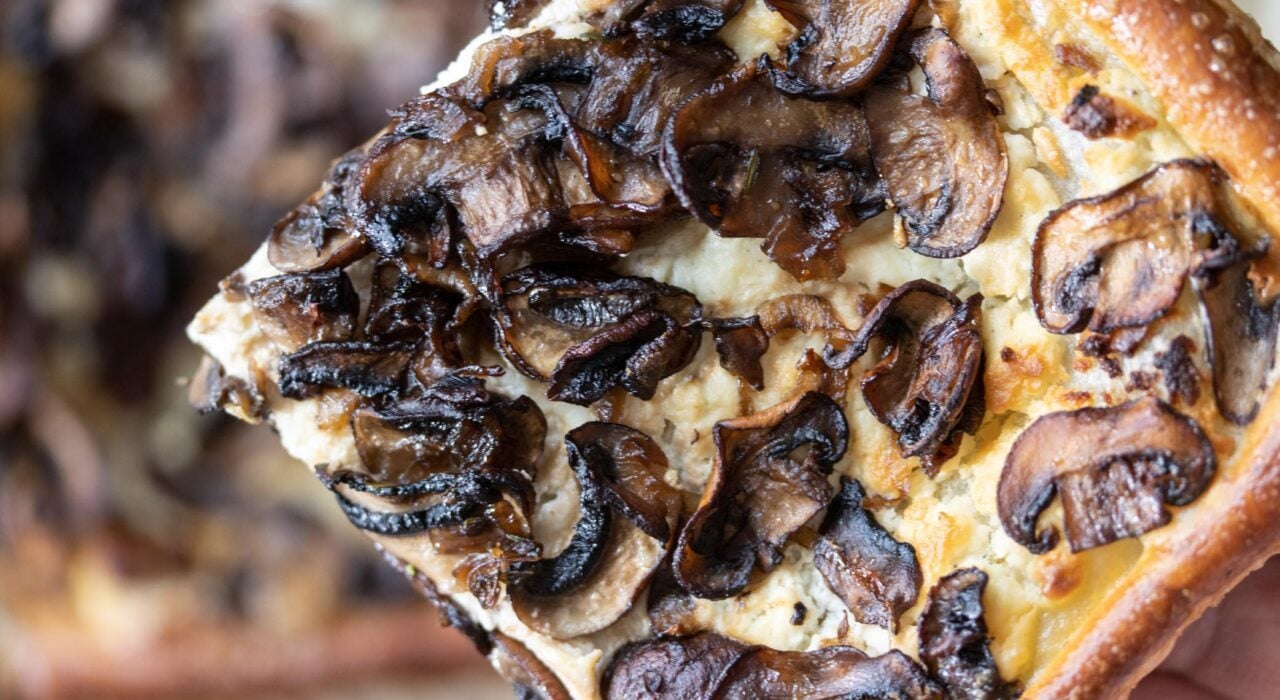 mushroom goat cheese tarte mushroom goat cheese tarte