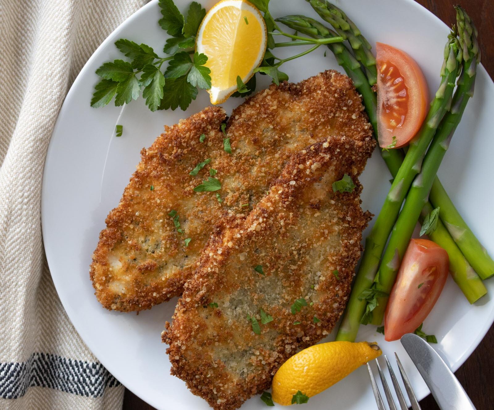 Parmesan, Panko Crusted Chicken Cutlets Giangi's Kitchen
