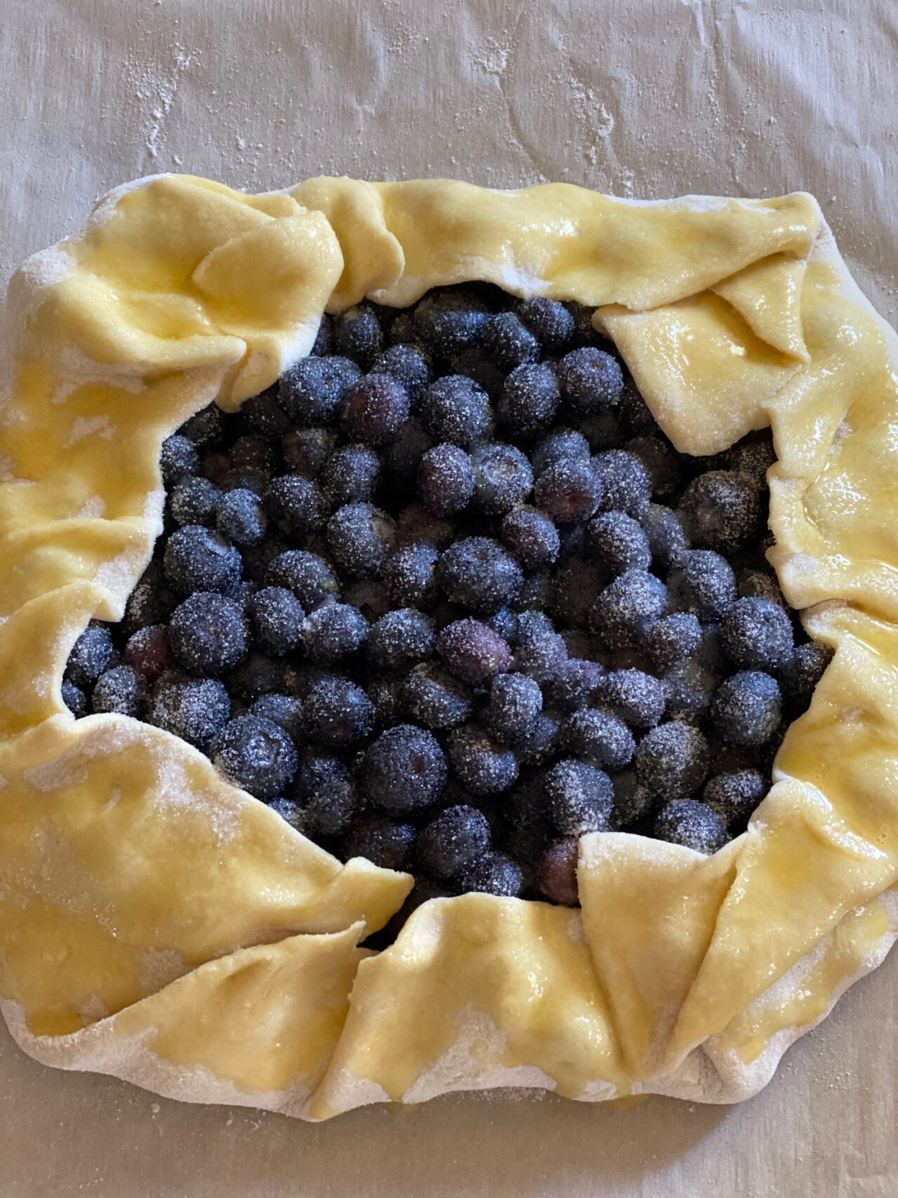 Blueberry Galette Blueberry Galette