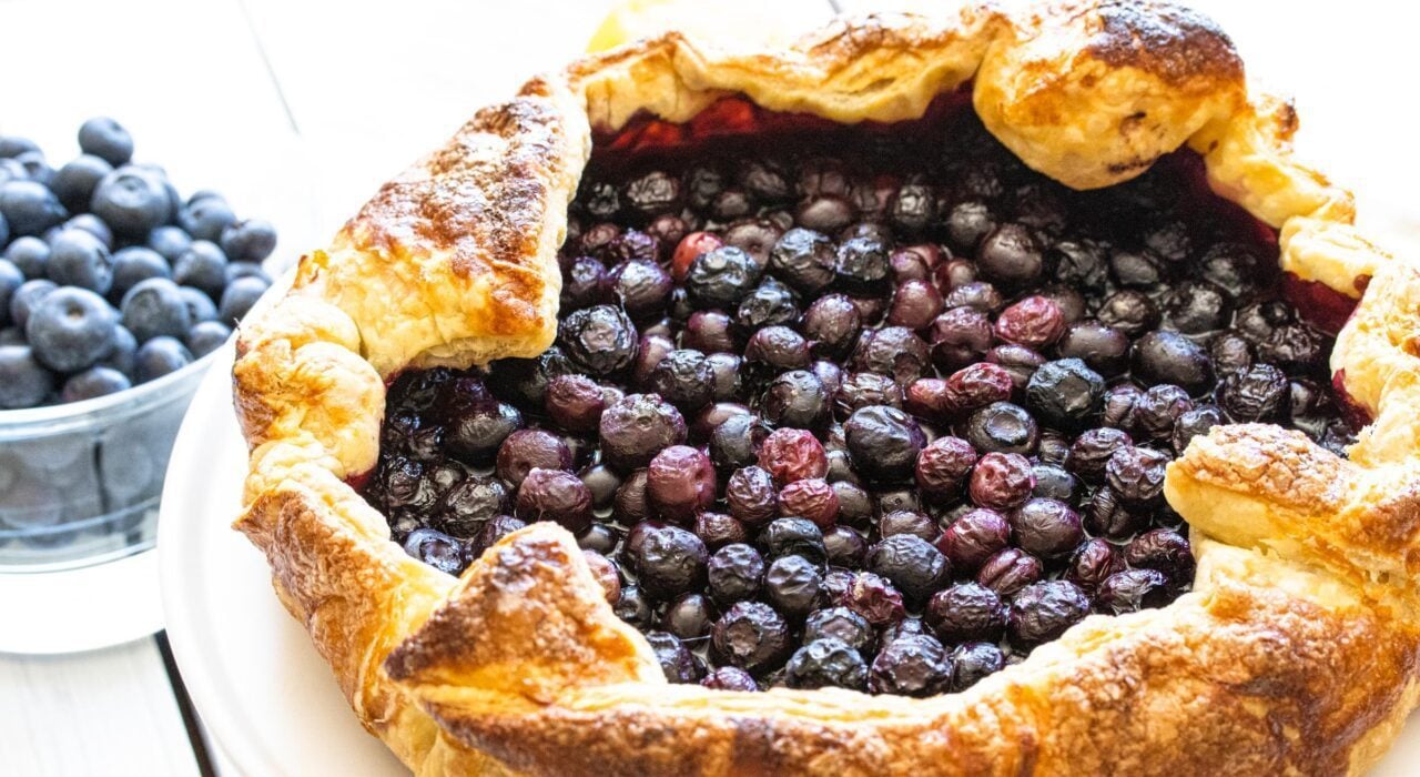 Puff Pastry Blueberry Galette Puff Pastry Blueberry Galette