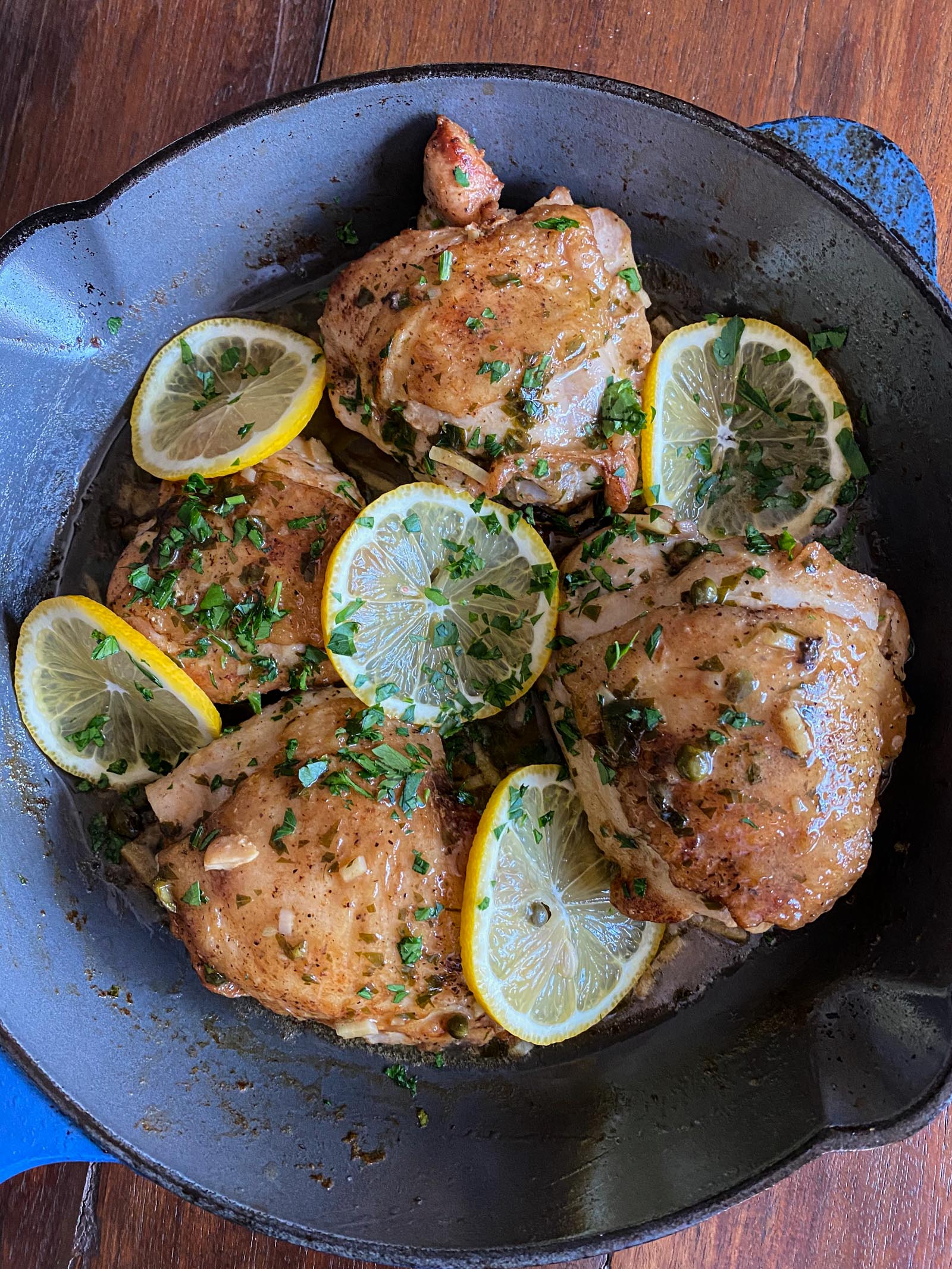 Brandy Chicken Piccata