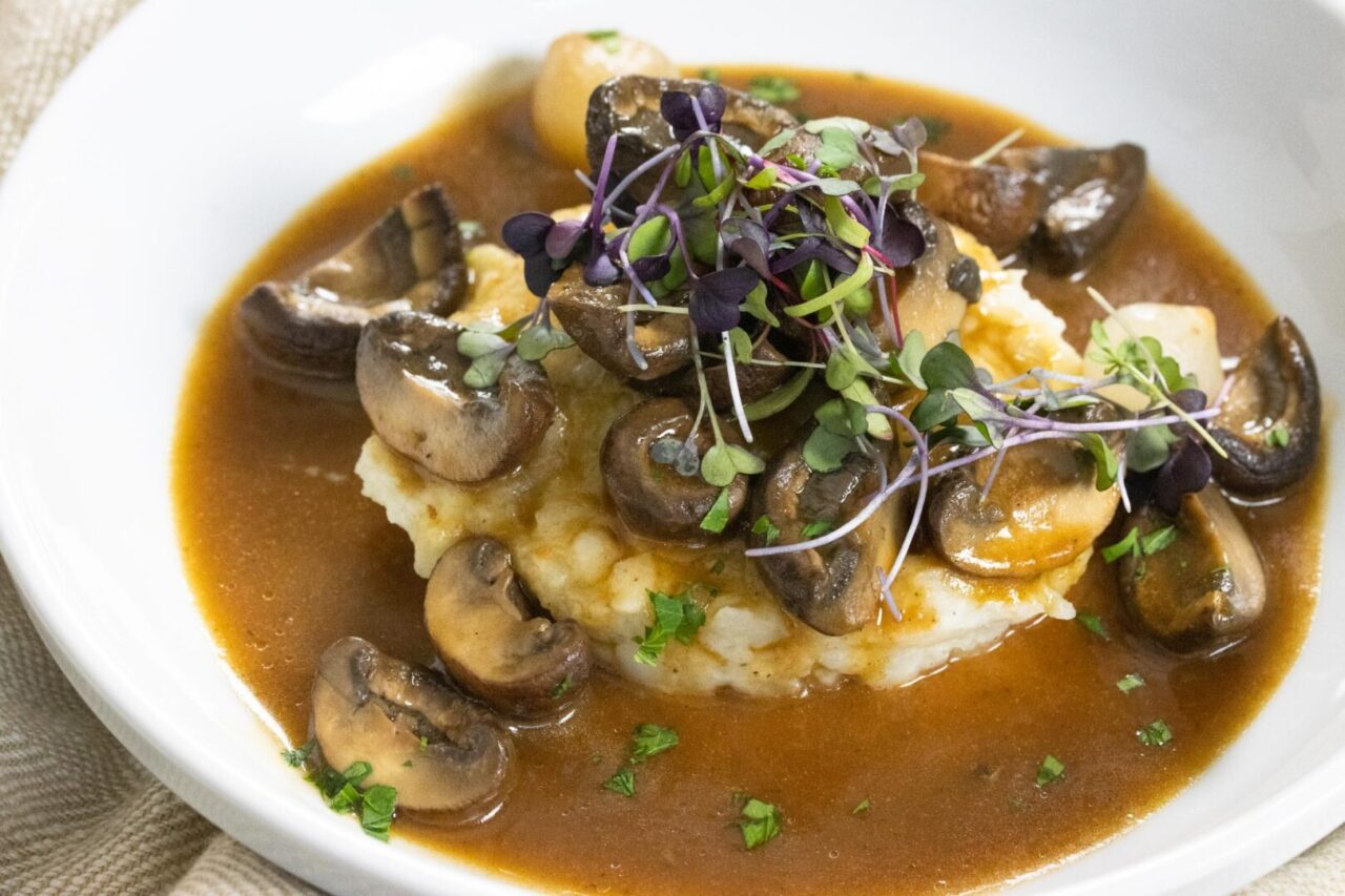 vegetarian Bourguignon