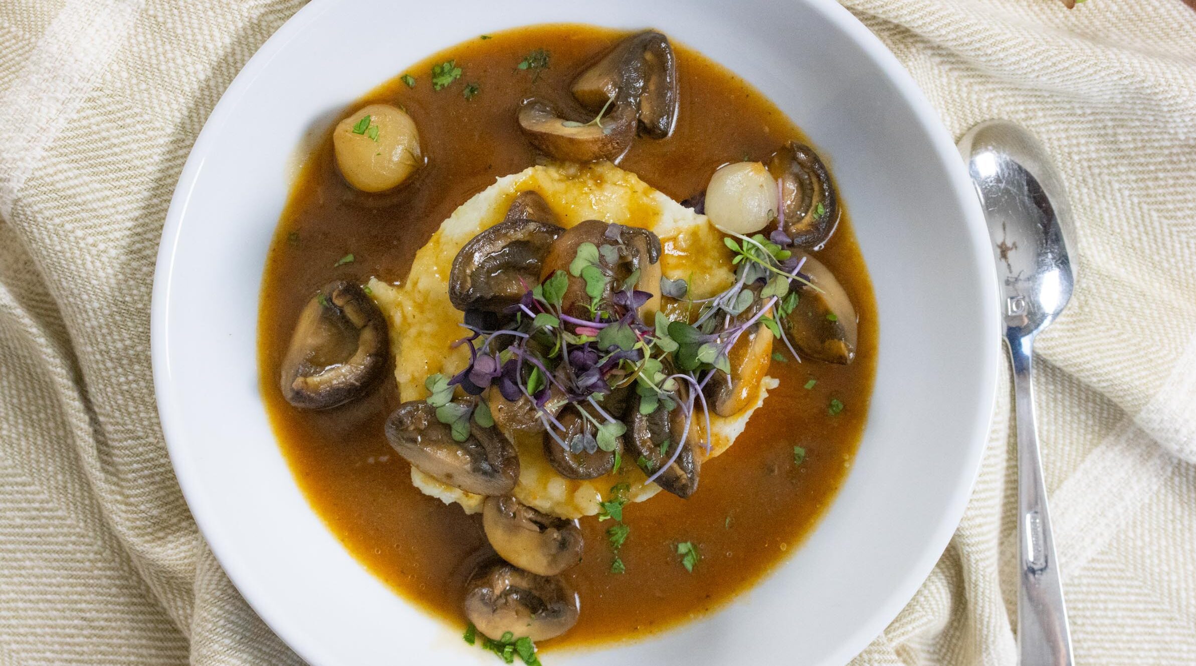 vegetarian Bourguignon