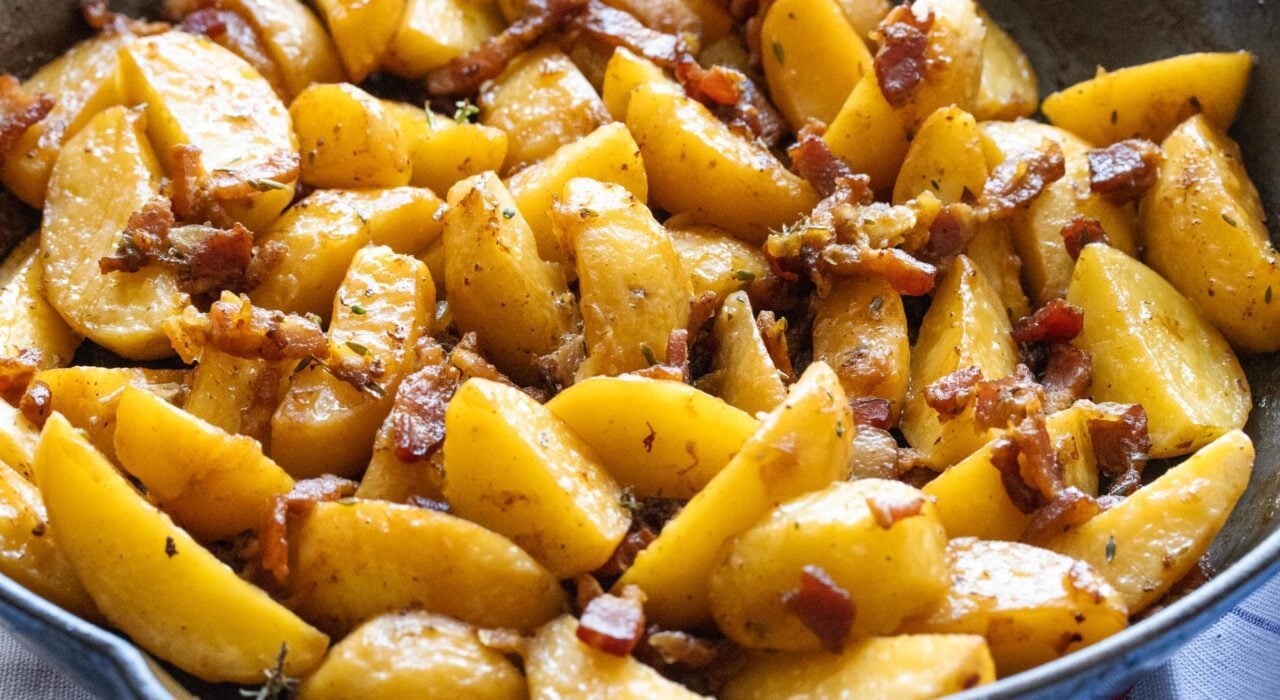 Potatoes Boulangere with Bacon Potatoes Boulangere with Bacon