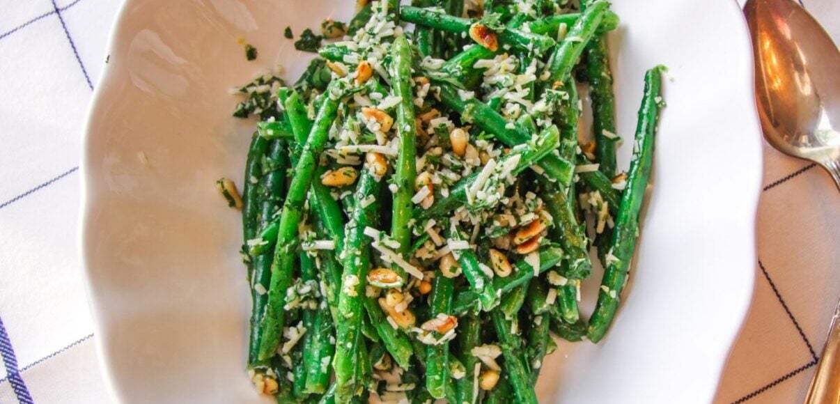 green beans gremolata