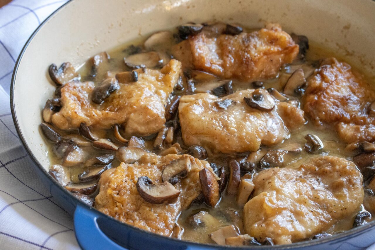 mushroom chicken