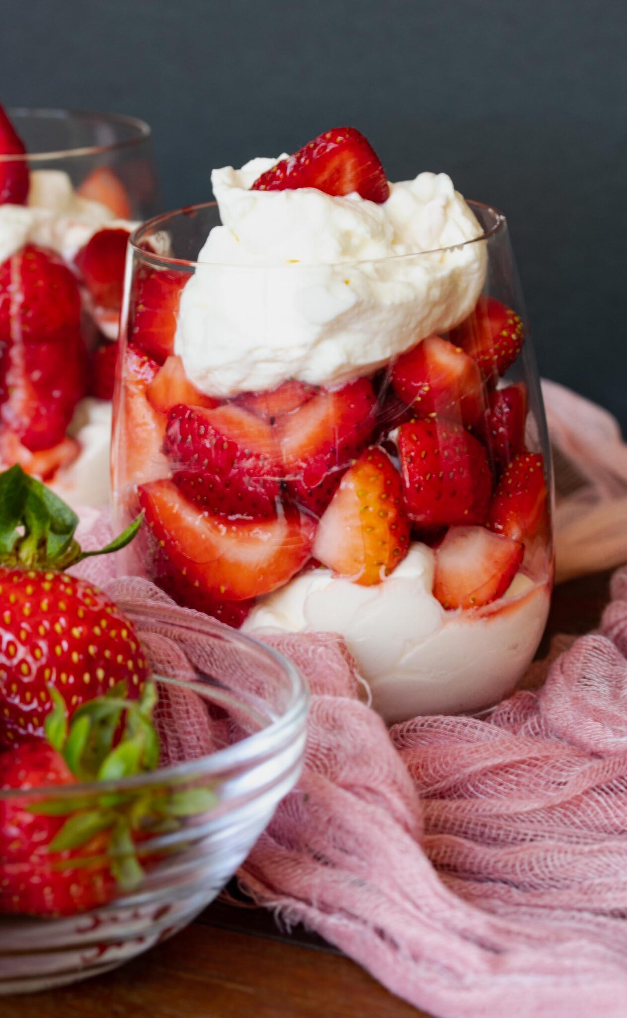 Strawberries Chantilly