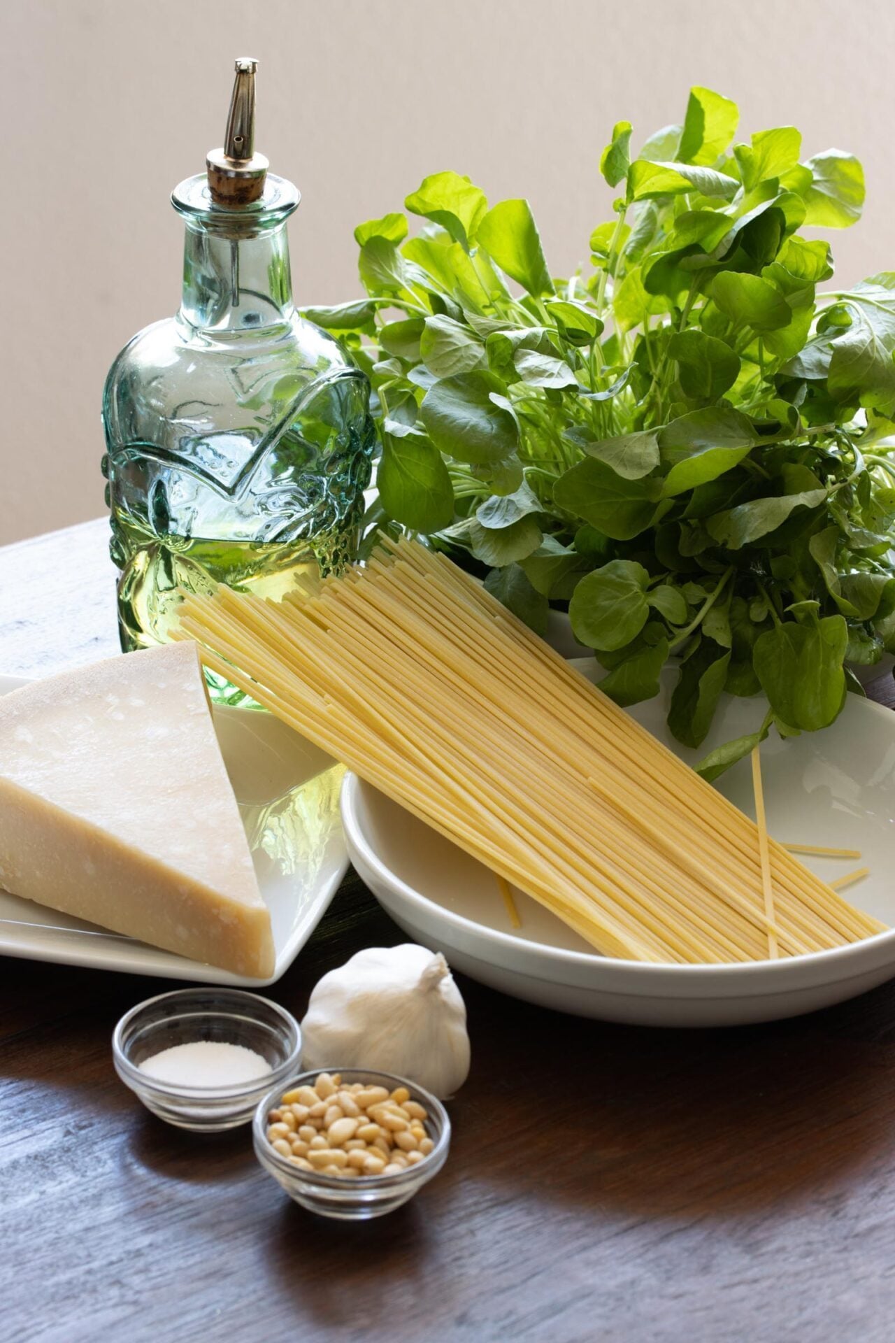 Watercress Pesto With Linguine