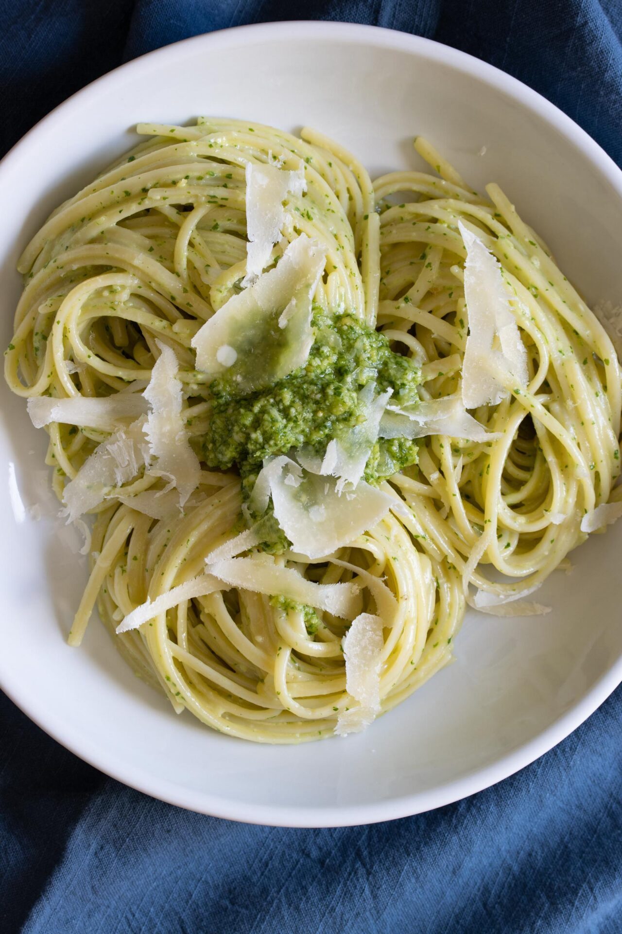Watercress Pesto With Linguine