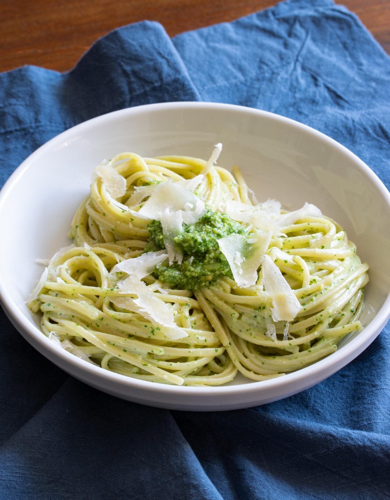 Watercress Pesto With Linguine