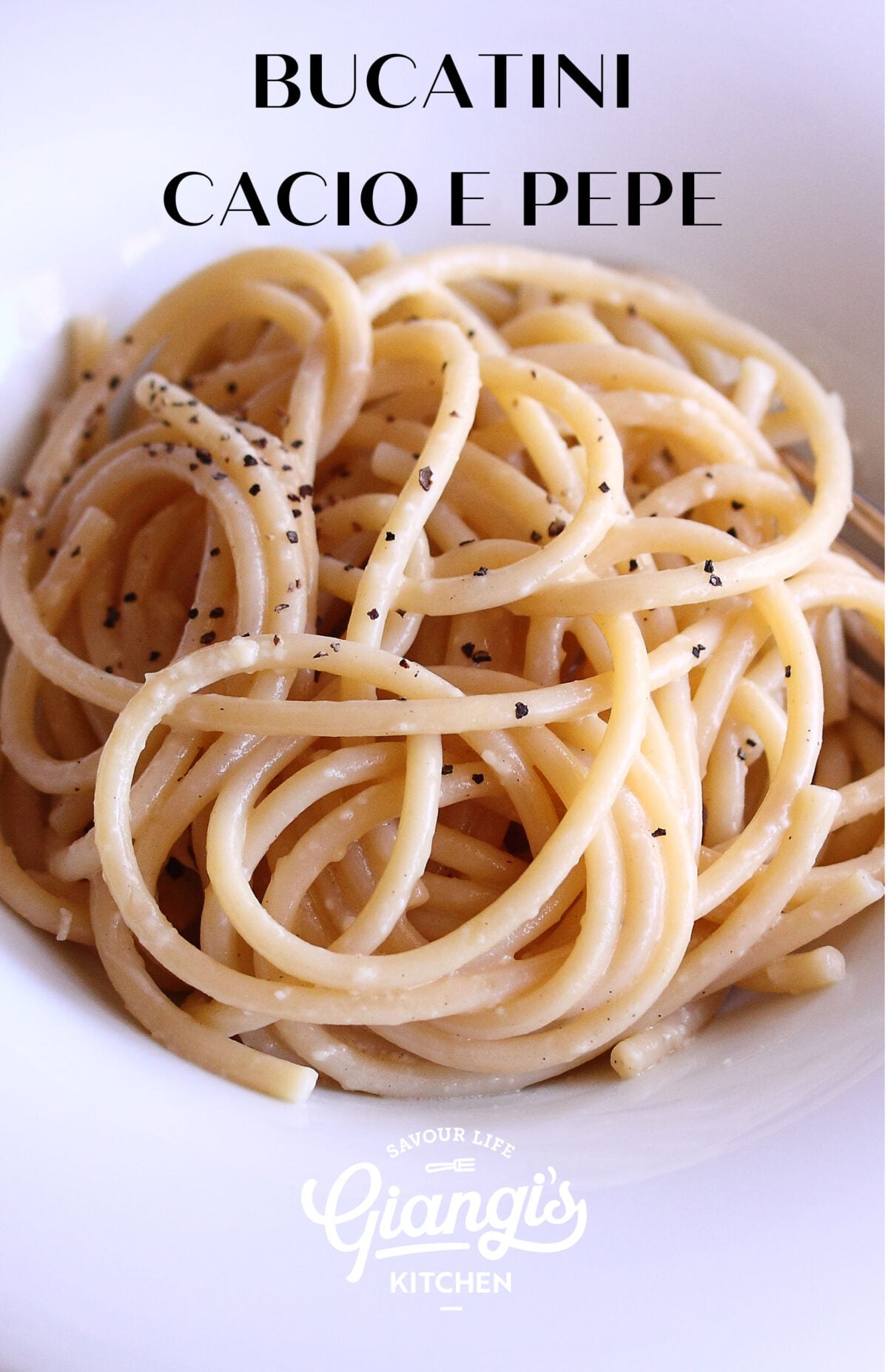 bucatini cacio e pepe