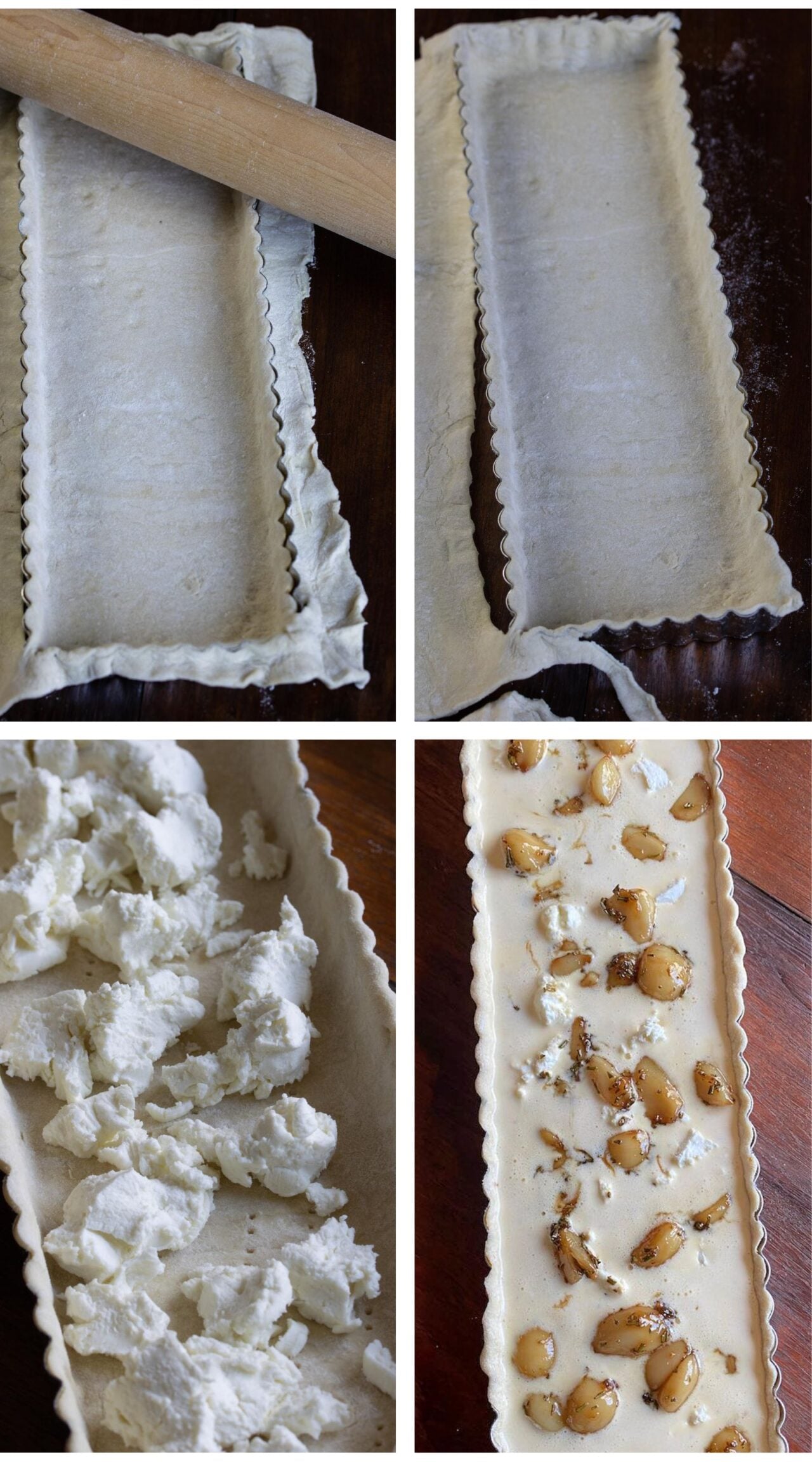 caramelize garlic and goat cheese tart caramelize garlic and goat cheese tart