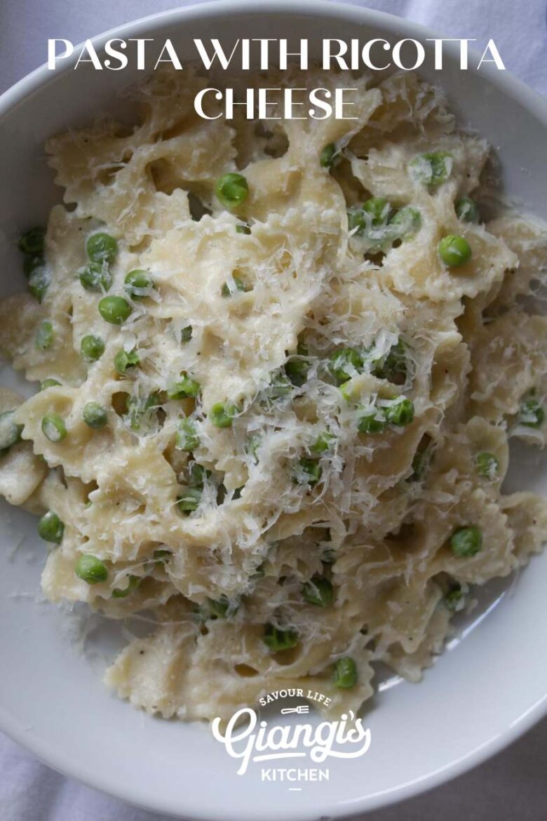 Pasta with Ricotta Cheese