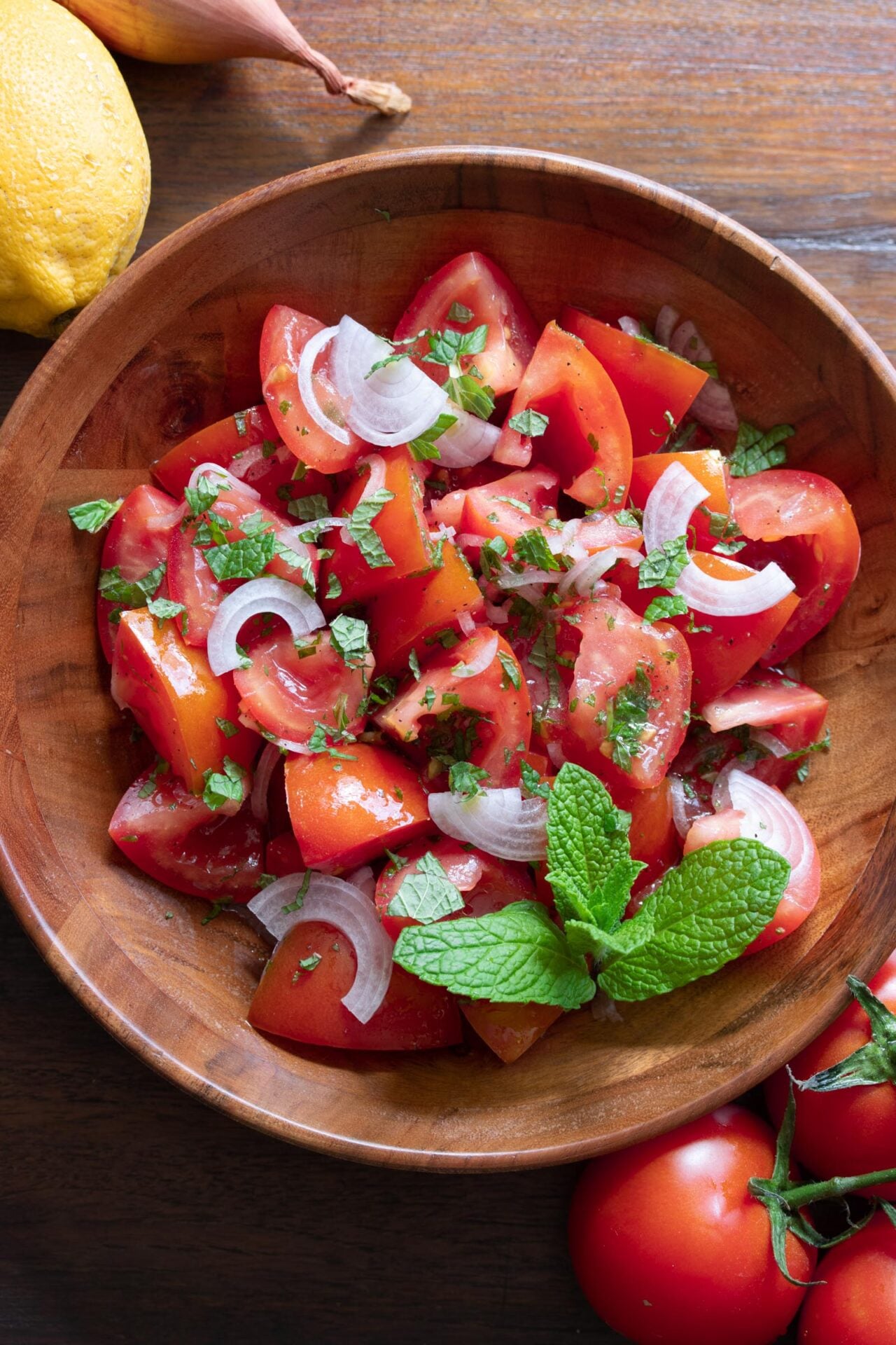Tomato Salad with Mint Tomato Salad with Mint