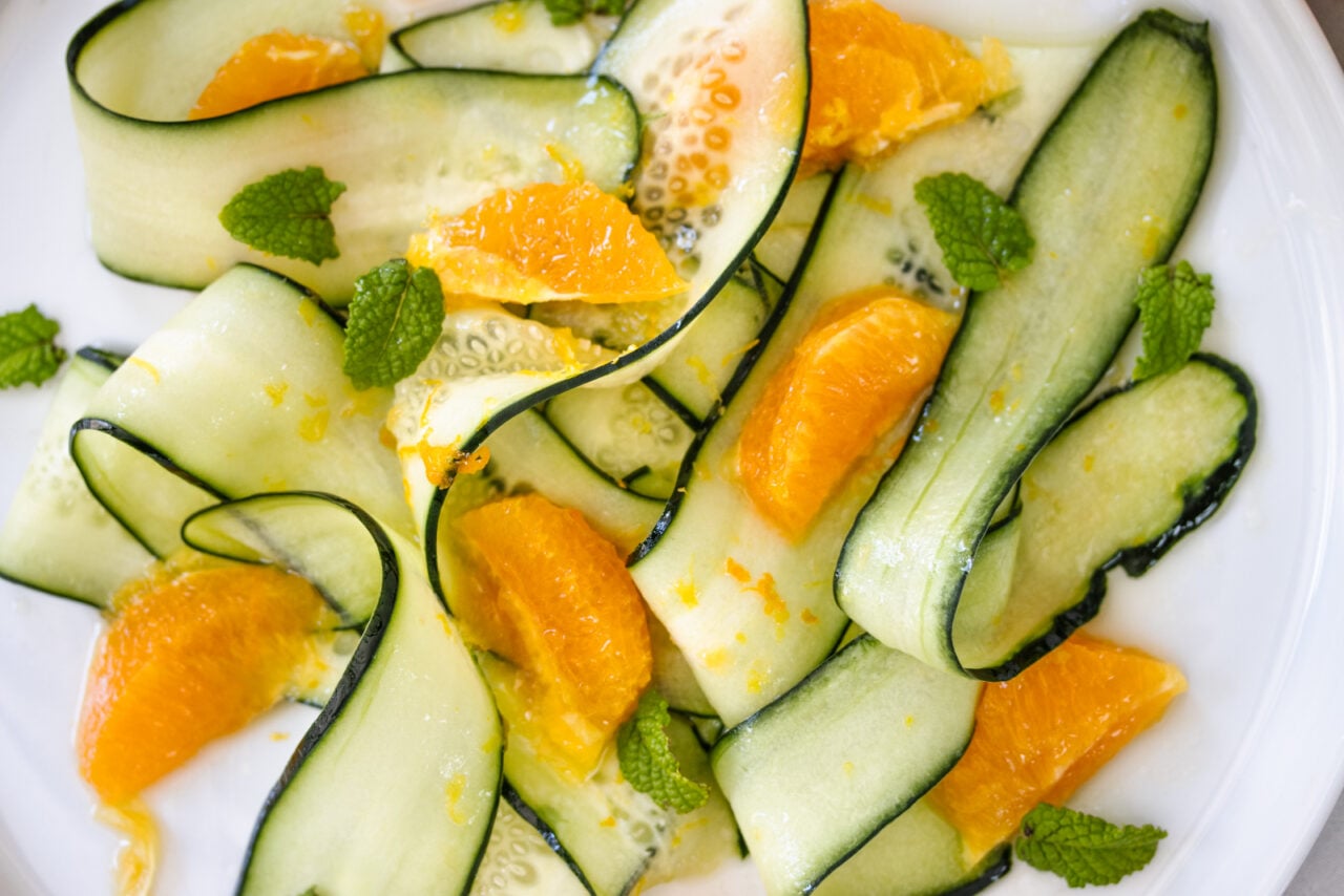 cucumber orange salad cucumber orange salad