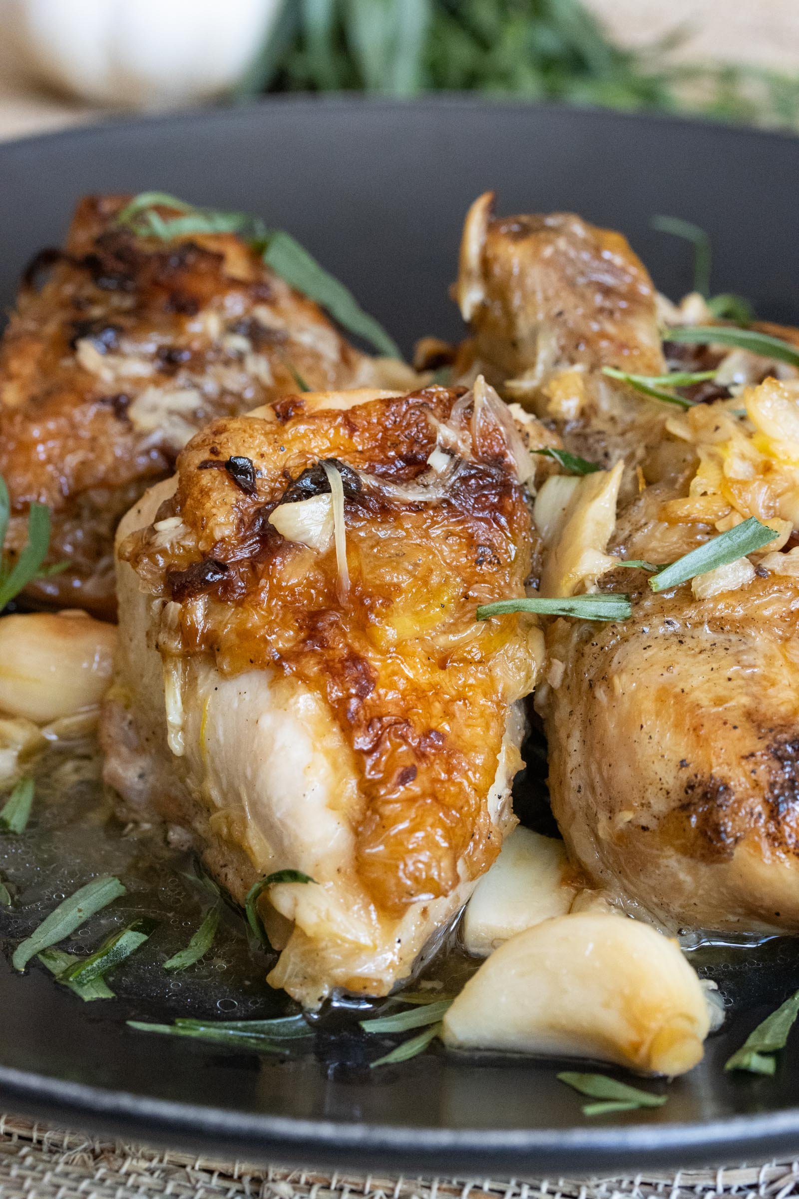 40 Garlic Cloves Chicken