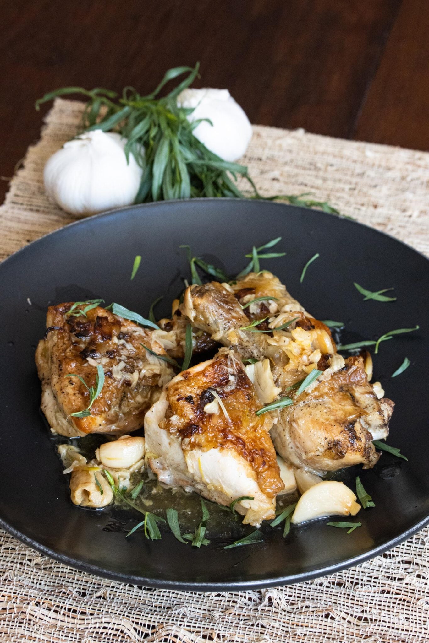 40 Cloves Garlic Chicken