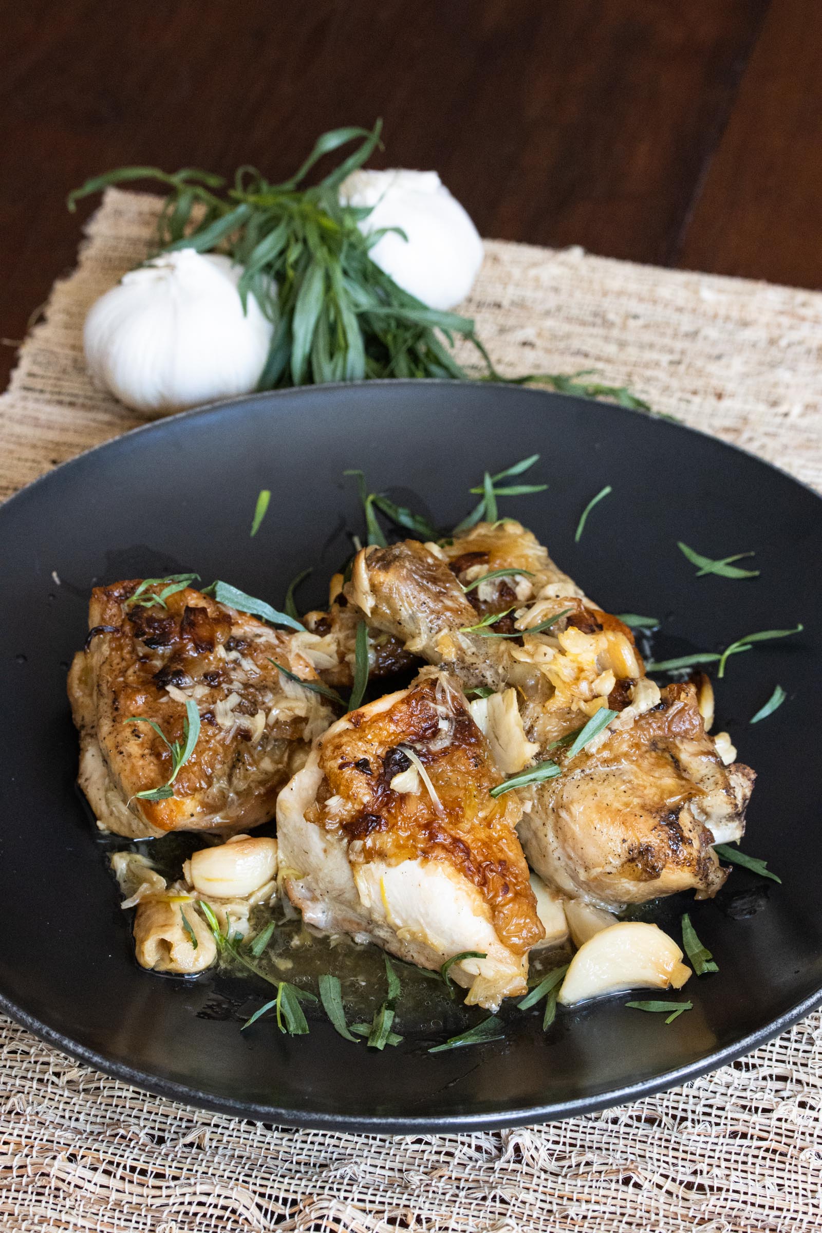 40 Cloves Garlic Chicken