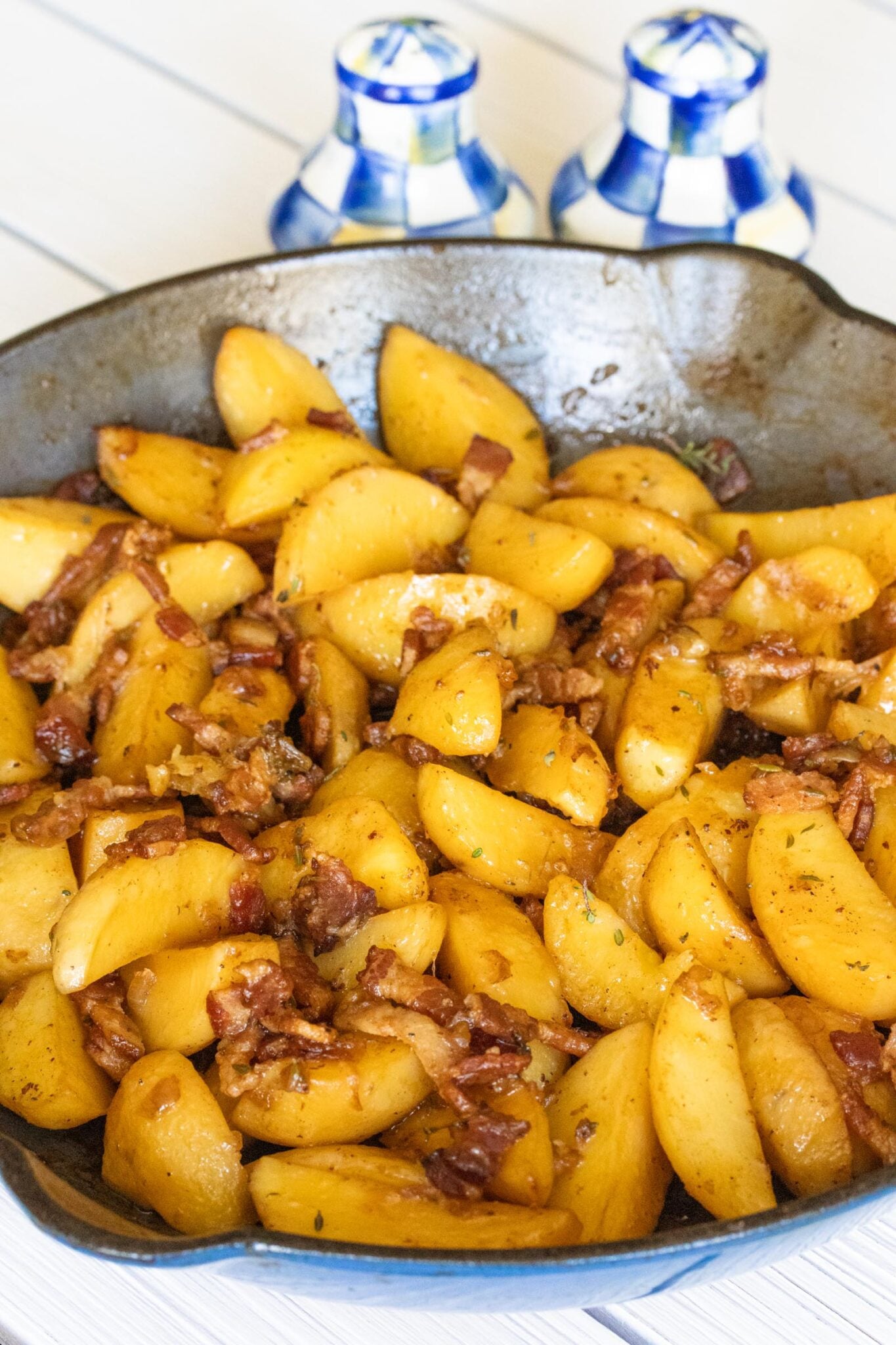 Potatoes Boulandgere with bacon
