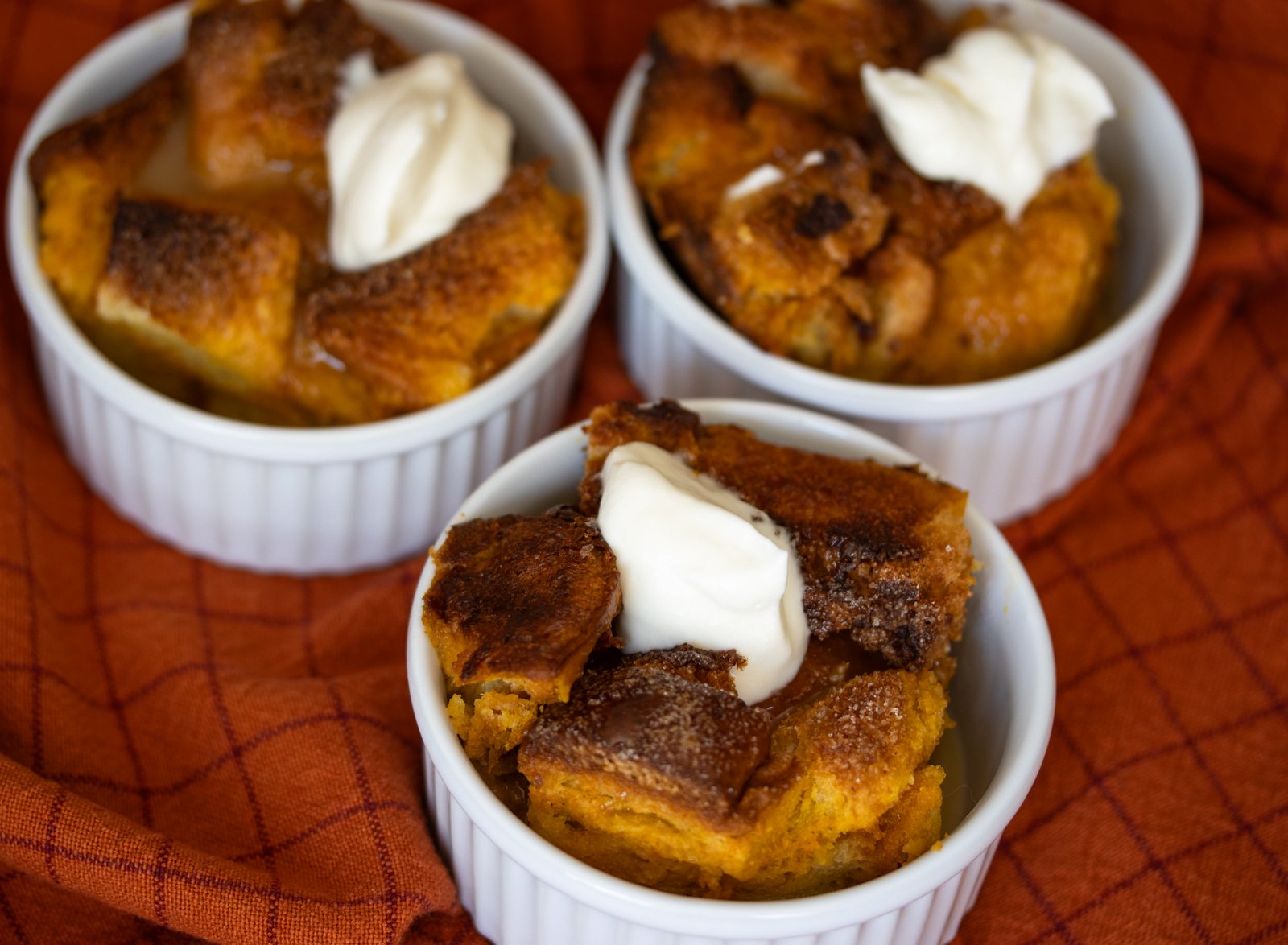 Pumpkin French Toast with Brown Sugar Sauce