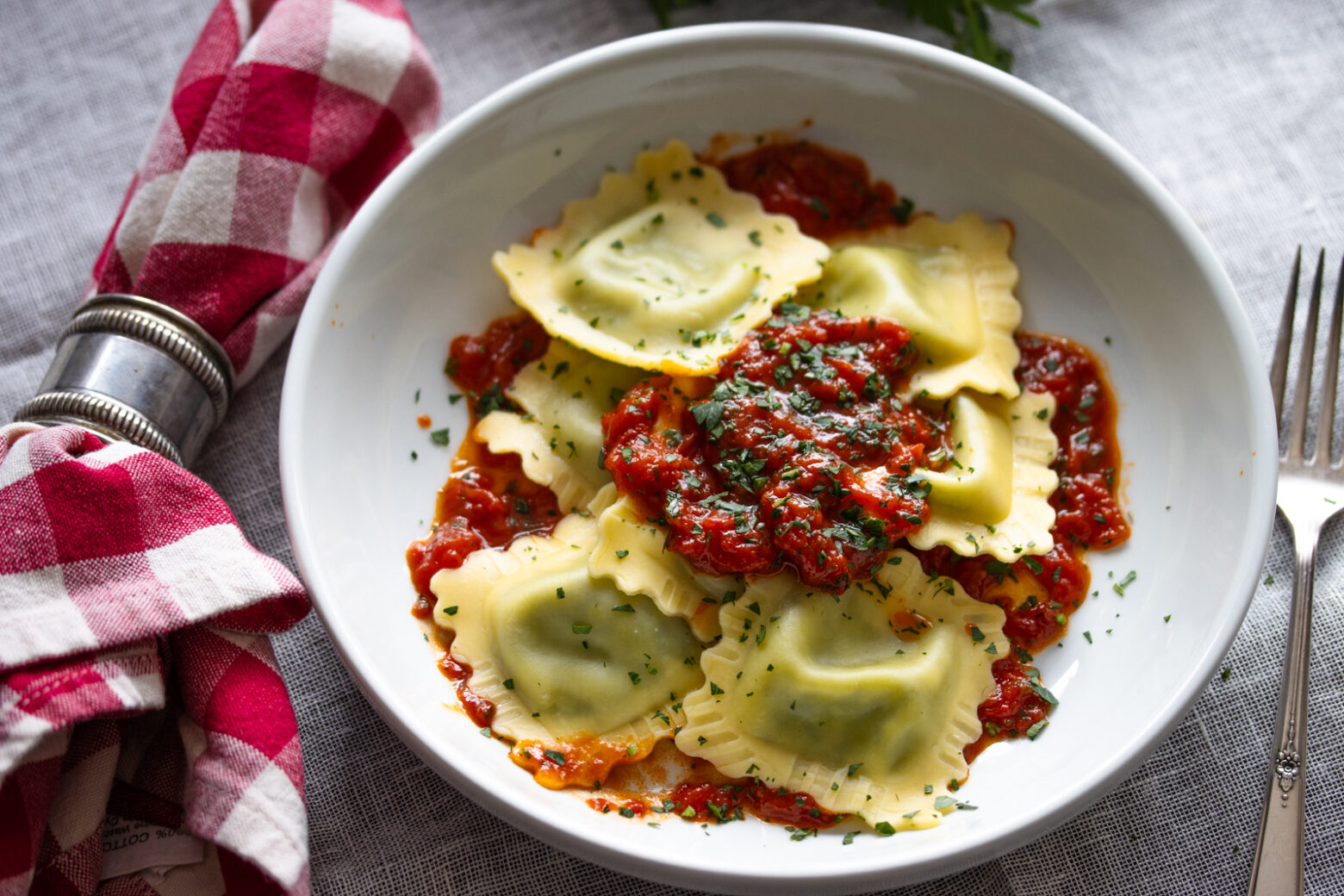 Lobster Ravioli with Marinara Sauce Simple & Delicious Giangi's Kitchen