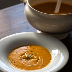 Easy cream of carrot soup
