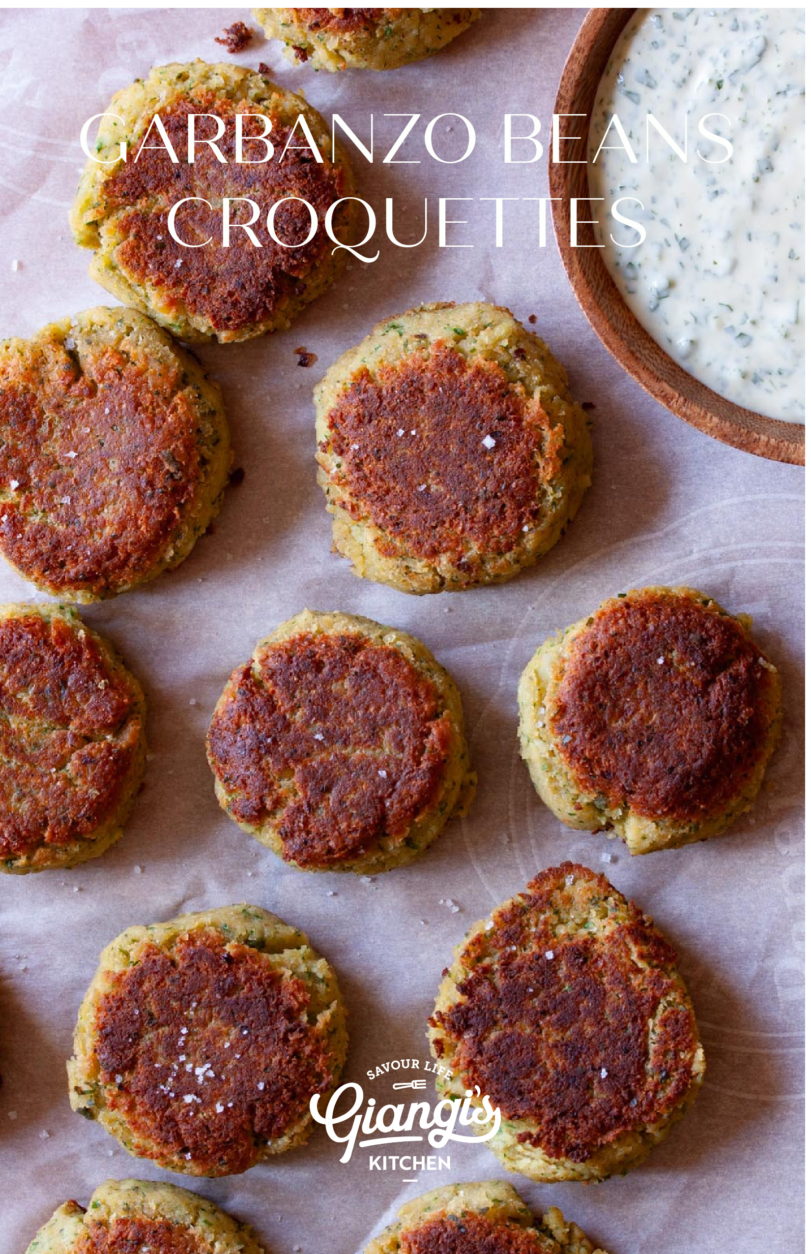 Garbanzo Beans Croquettes