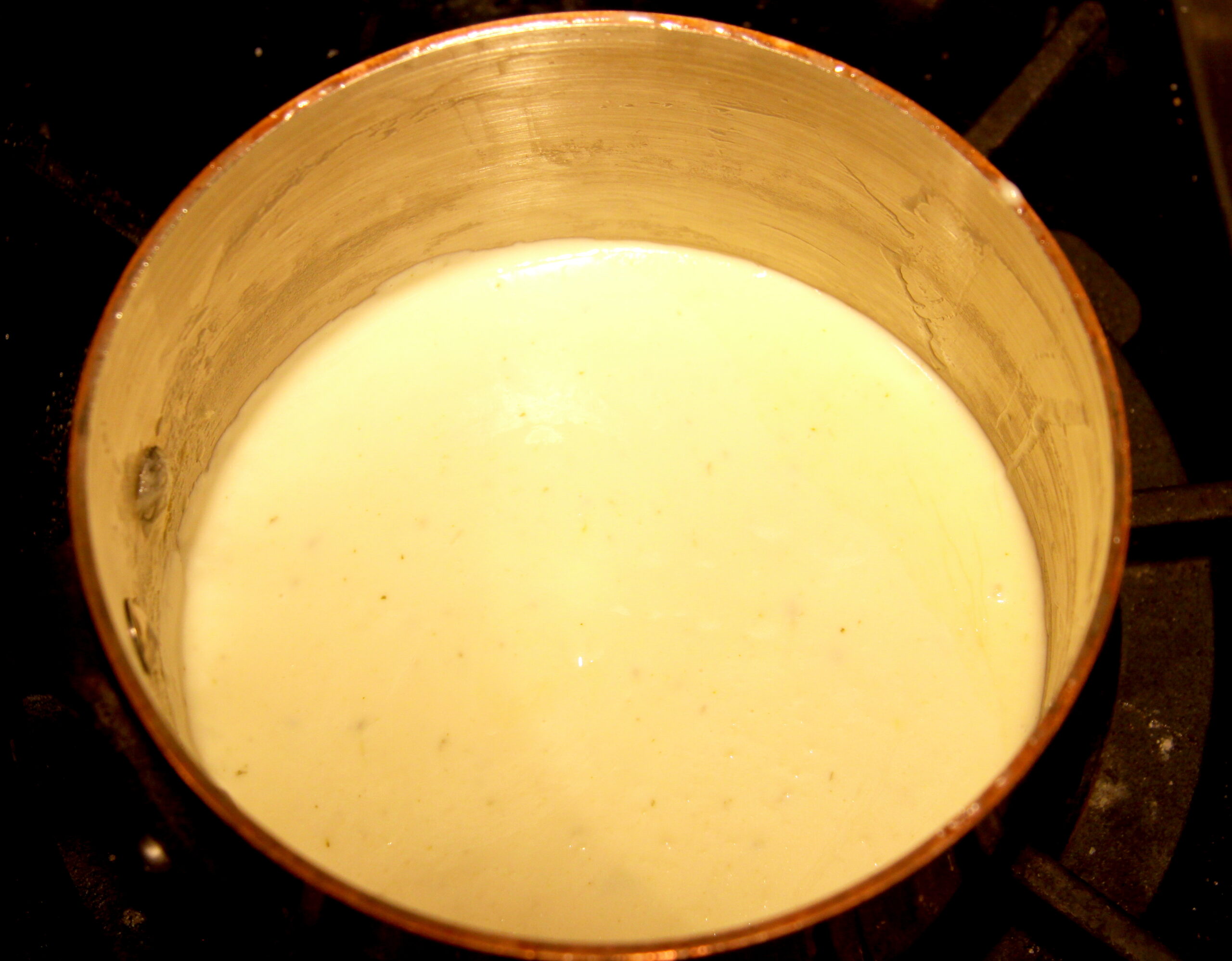 pork chops with garlic cream