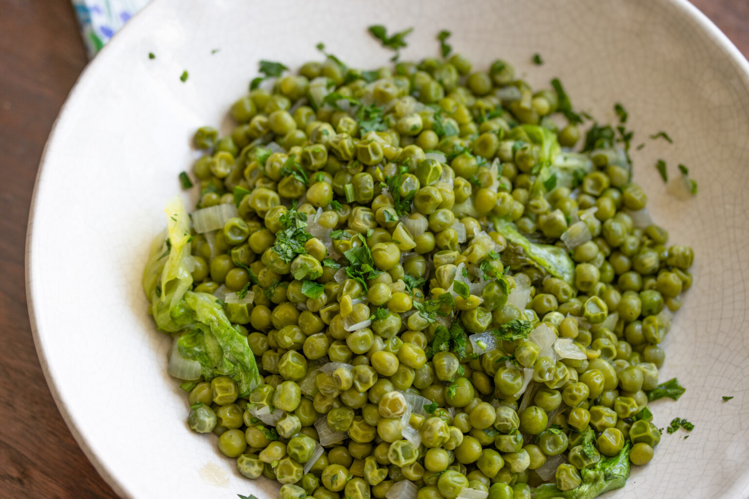 Petits Pois À La Française – French Peas