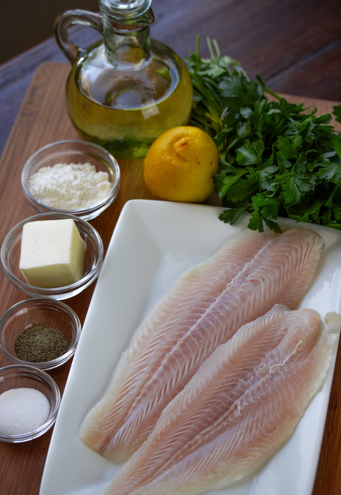 Sole Meuniere ingredients