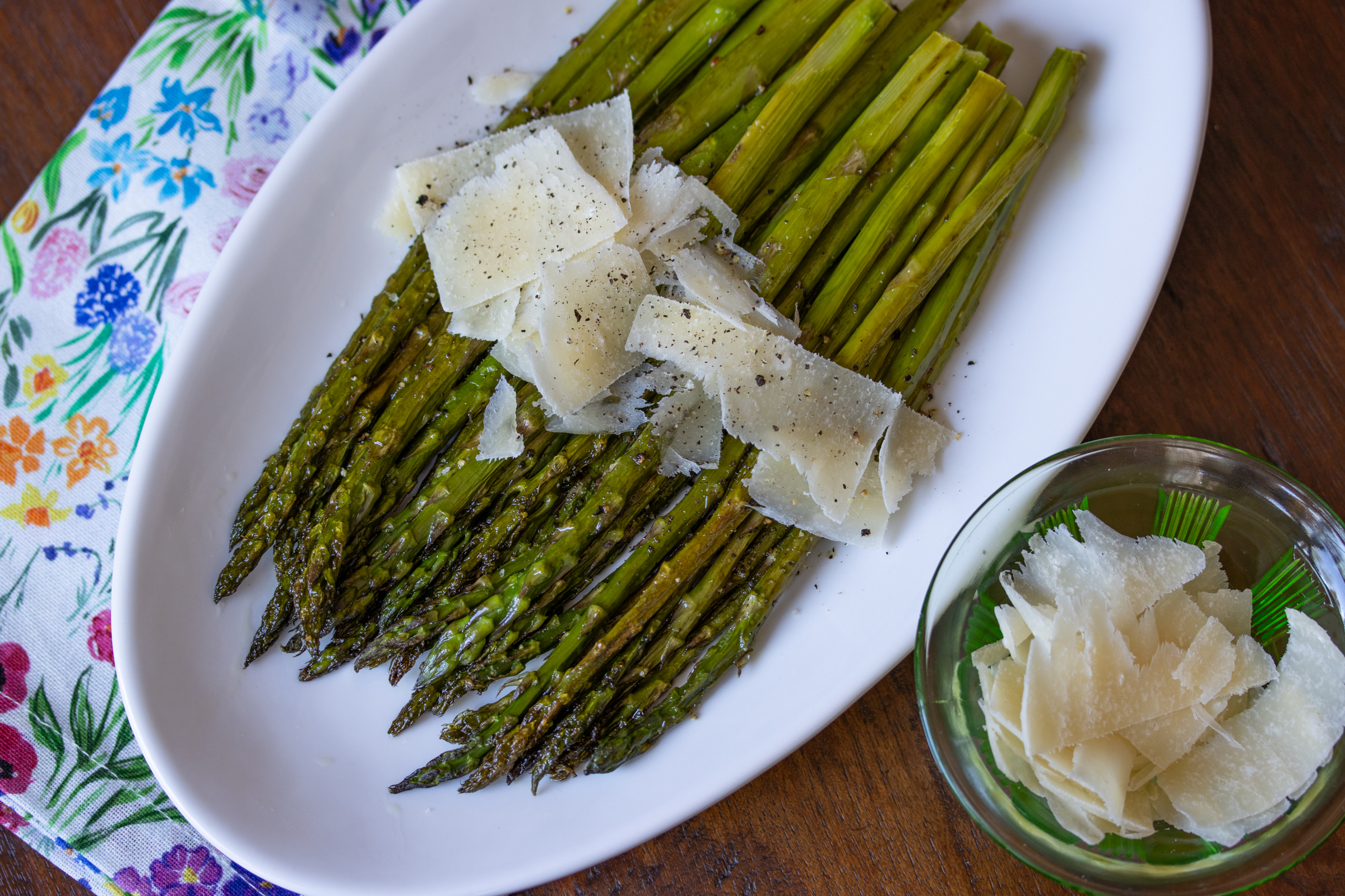 Roasted Parmesan Asparagus