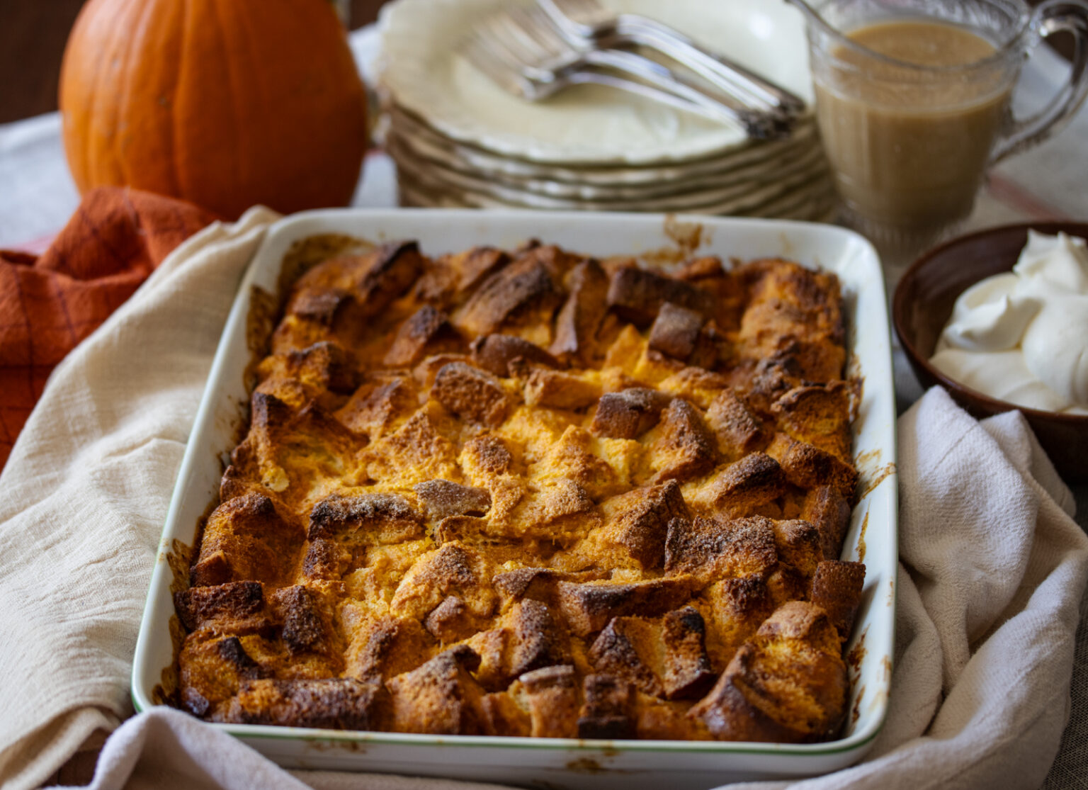 Baked Pumpkin French toast