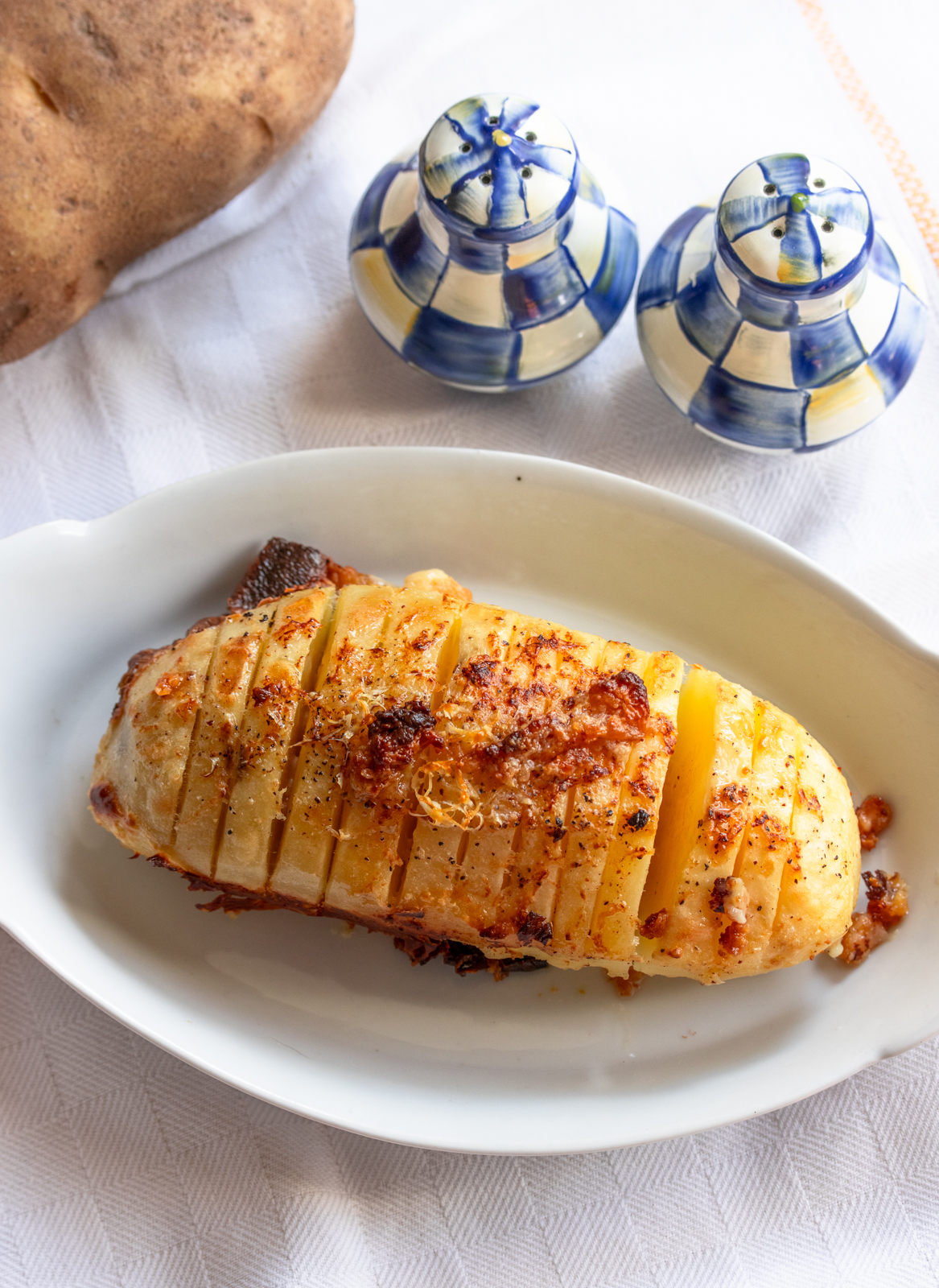 Potatoes Cooked In Milk  ready to be enjoyed
