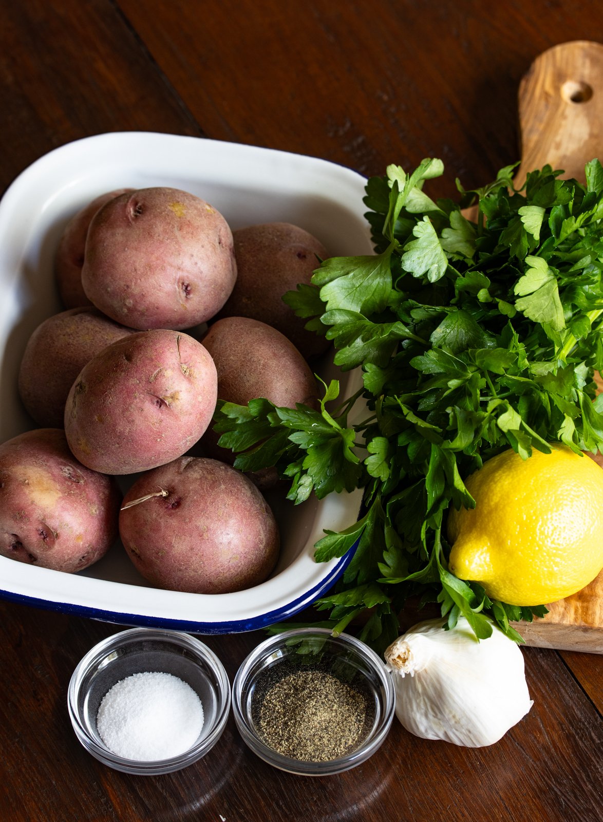 warm potato salad ingredients