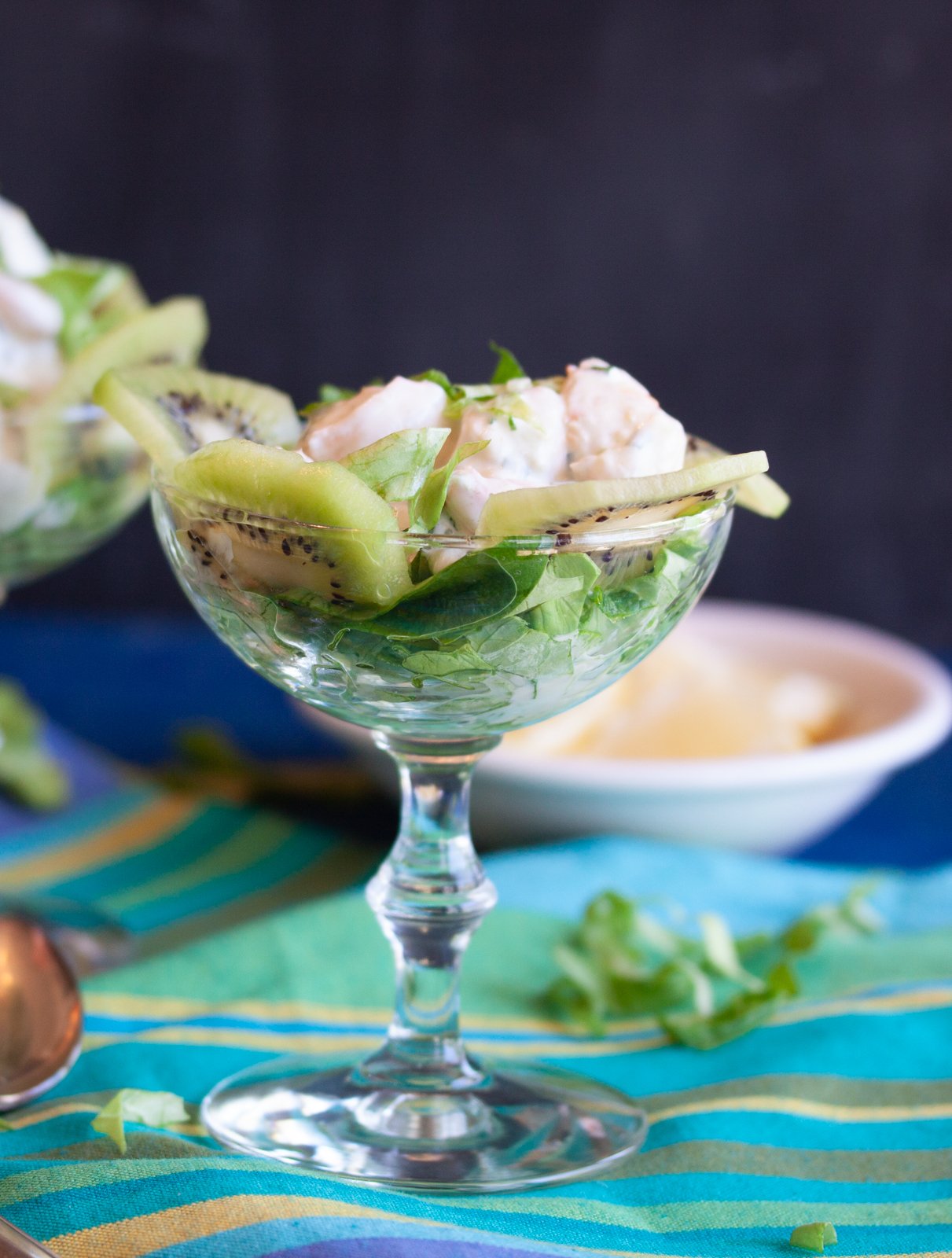 Prawns Cocktail with Kiwis Prawn Cocktail