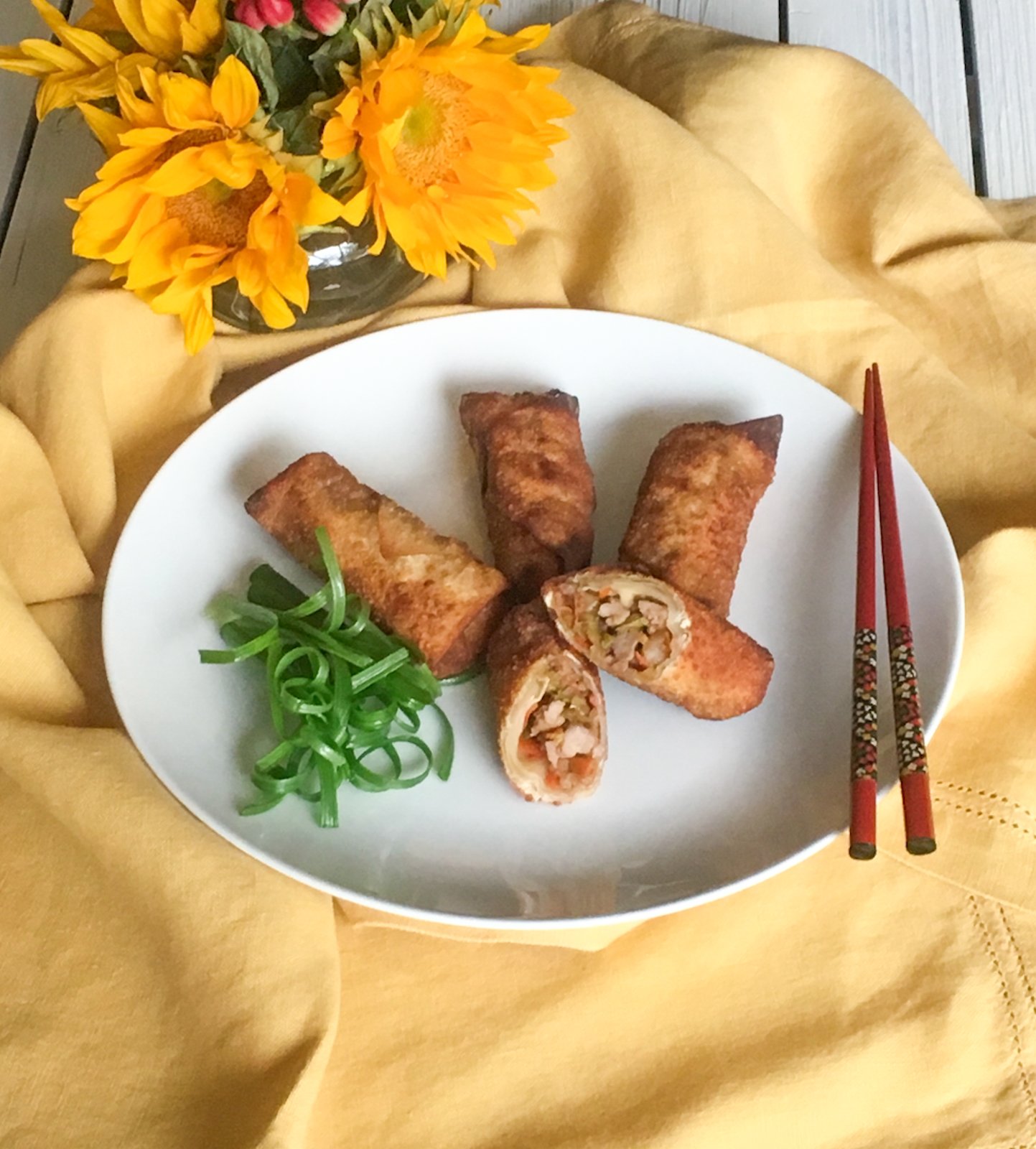 egg rolls