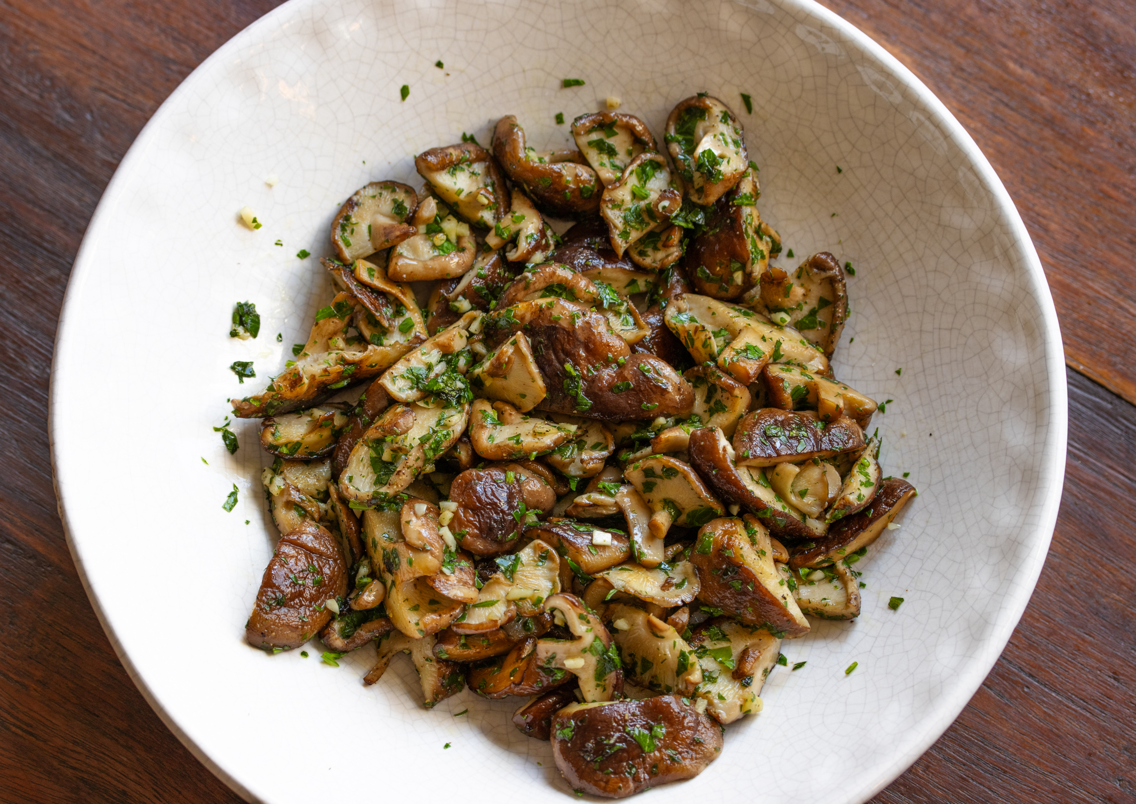 garlic mushrooms