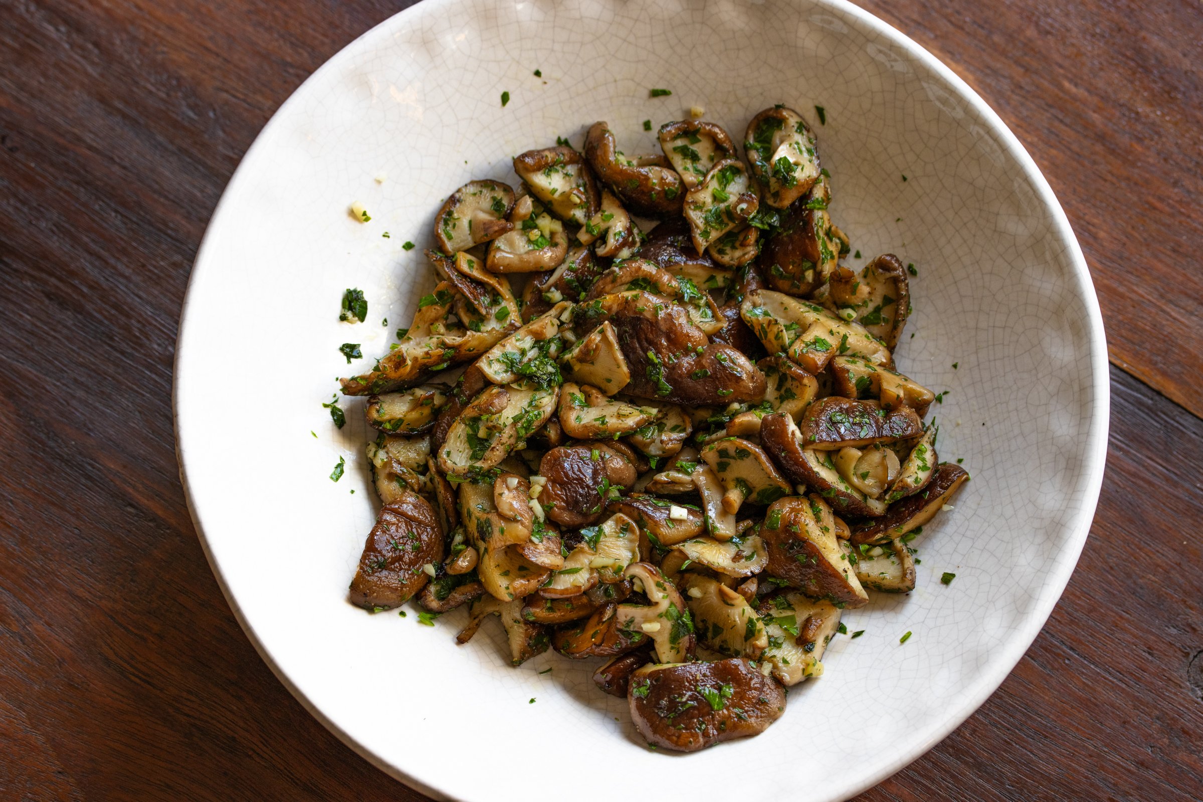 Garlic Mushrooms