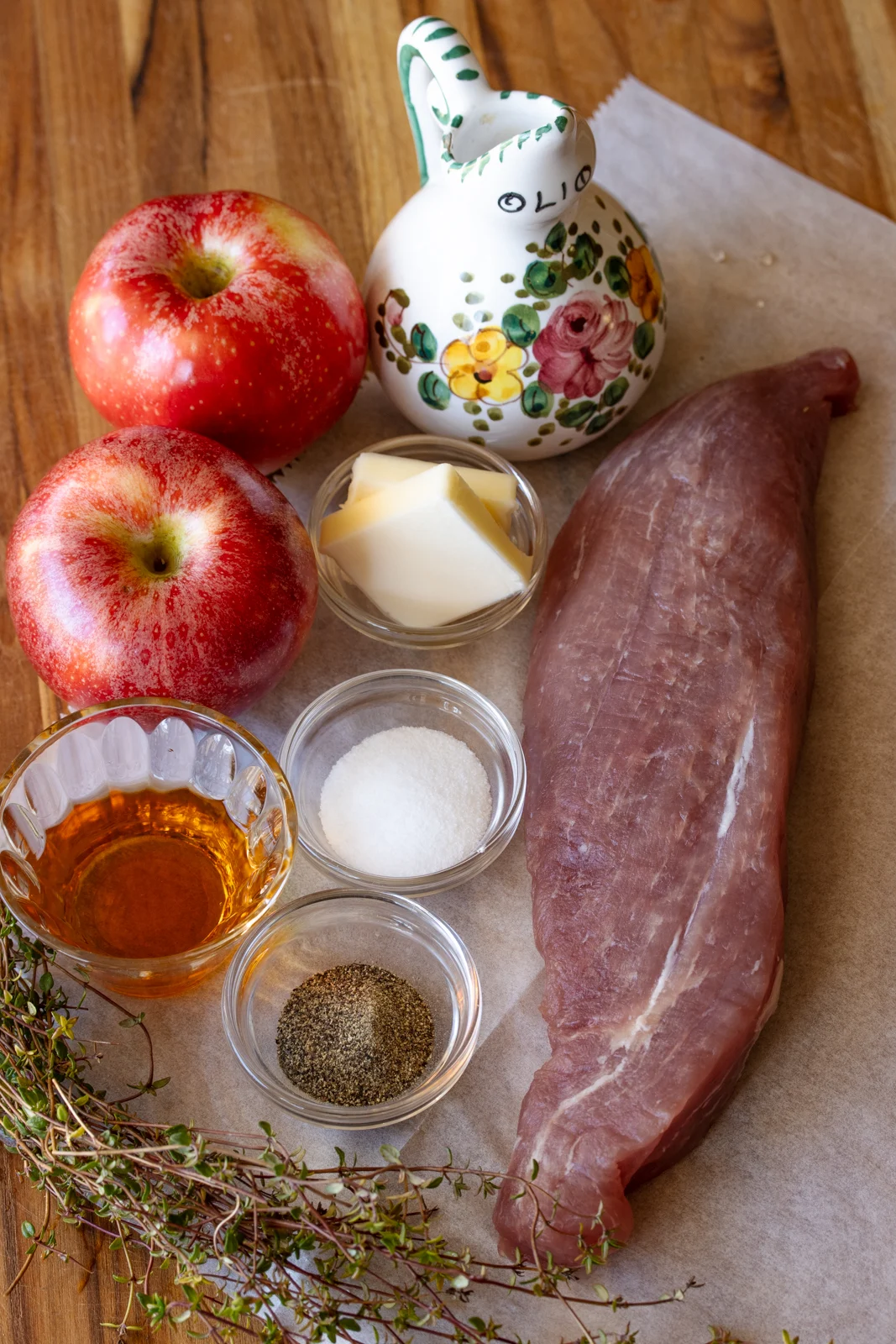 Ingredients required to make the recipe.