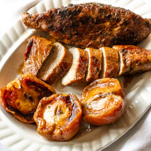 Pork Tenderloin with Apples | Giangi's Kitchen